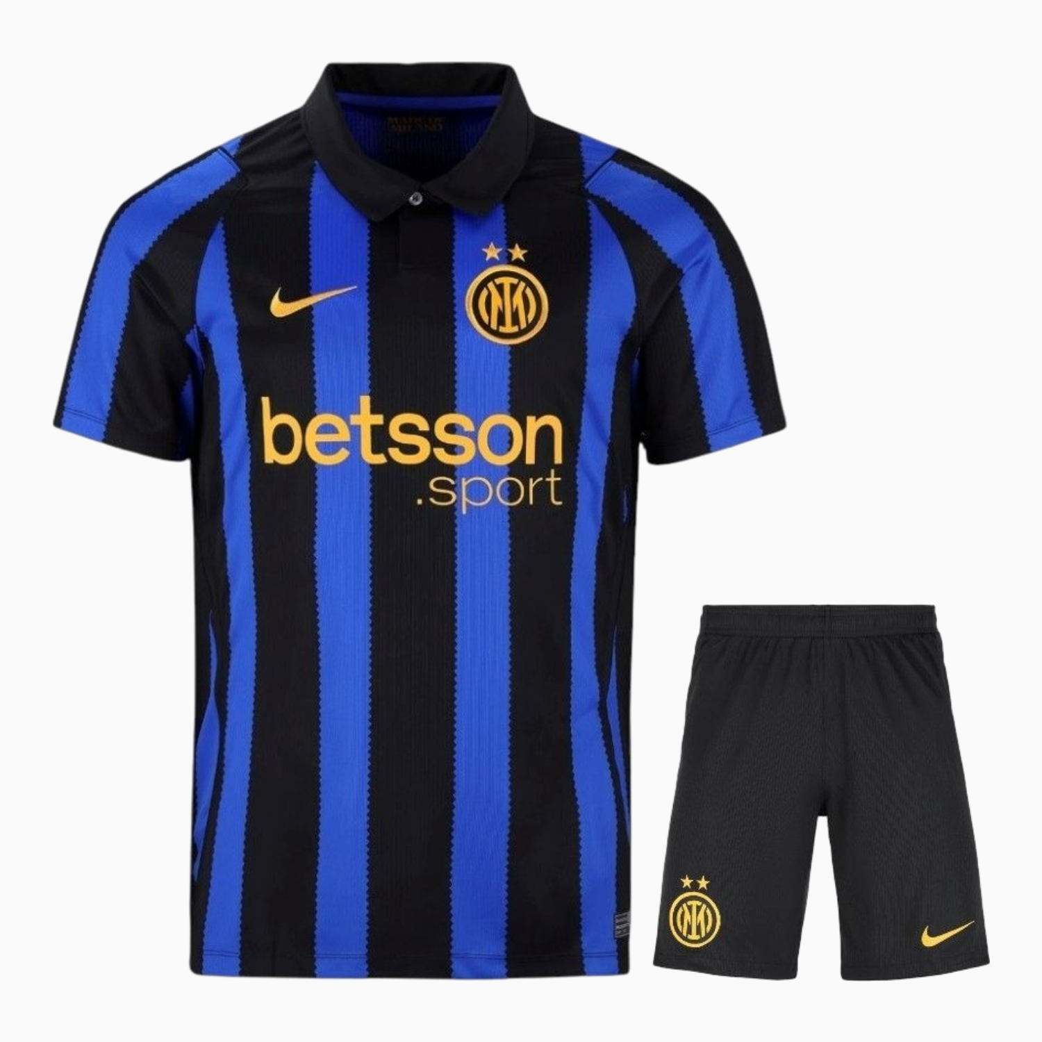 AJ-AlphaJersey-Inter Milan 26-27 Home Kids Kit