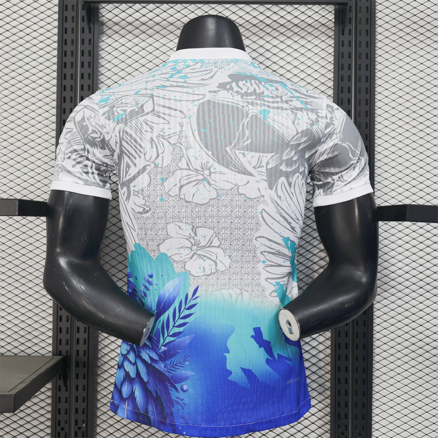 AlphaJersey-Brazil 2025 Blue Macaw Special Edition Jersey - Player Version