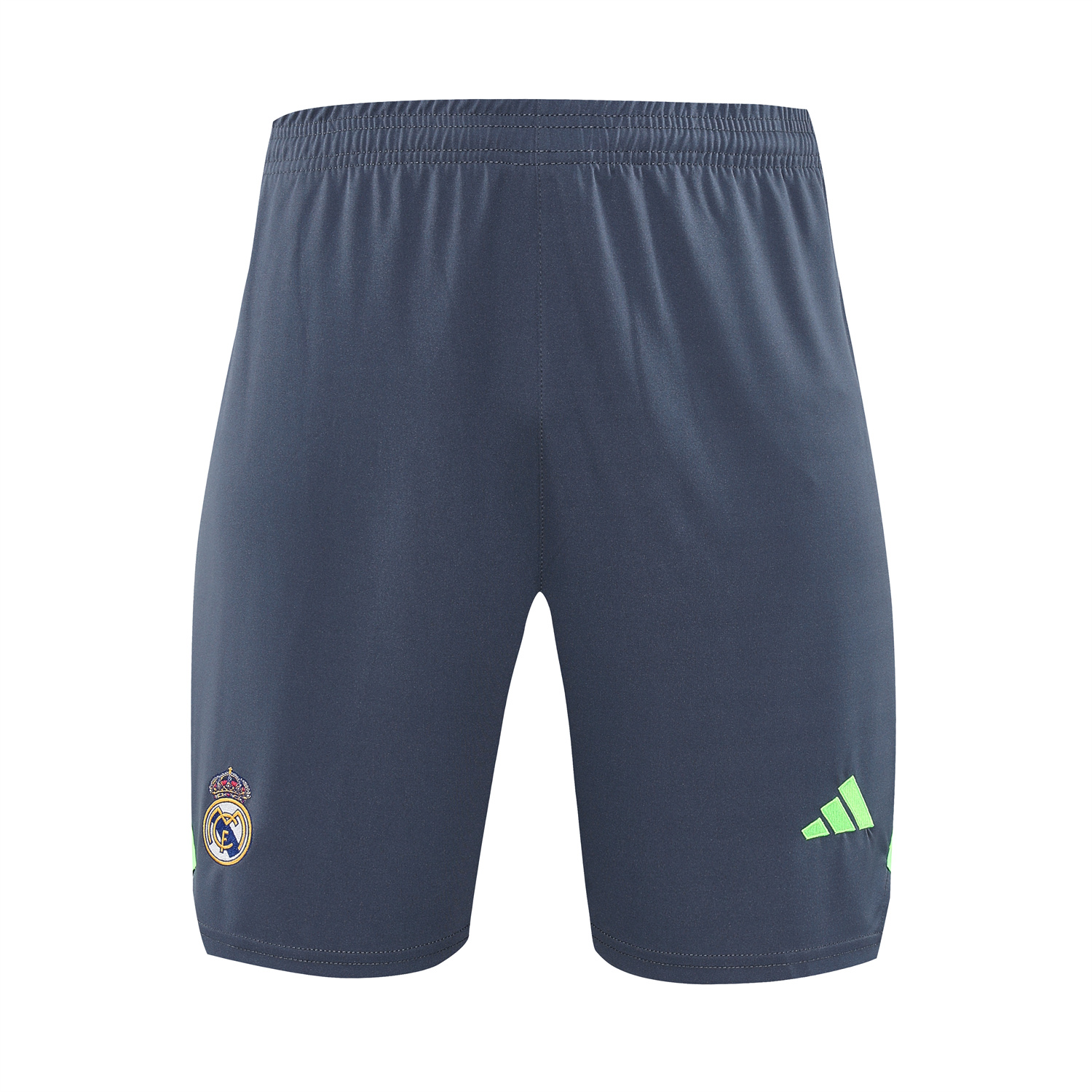 AlphaJersey-Real Madrid 25-26 Long-Sleeve Training Set - Deep Gray Top & Gray Shorts