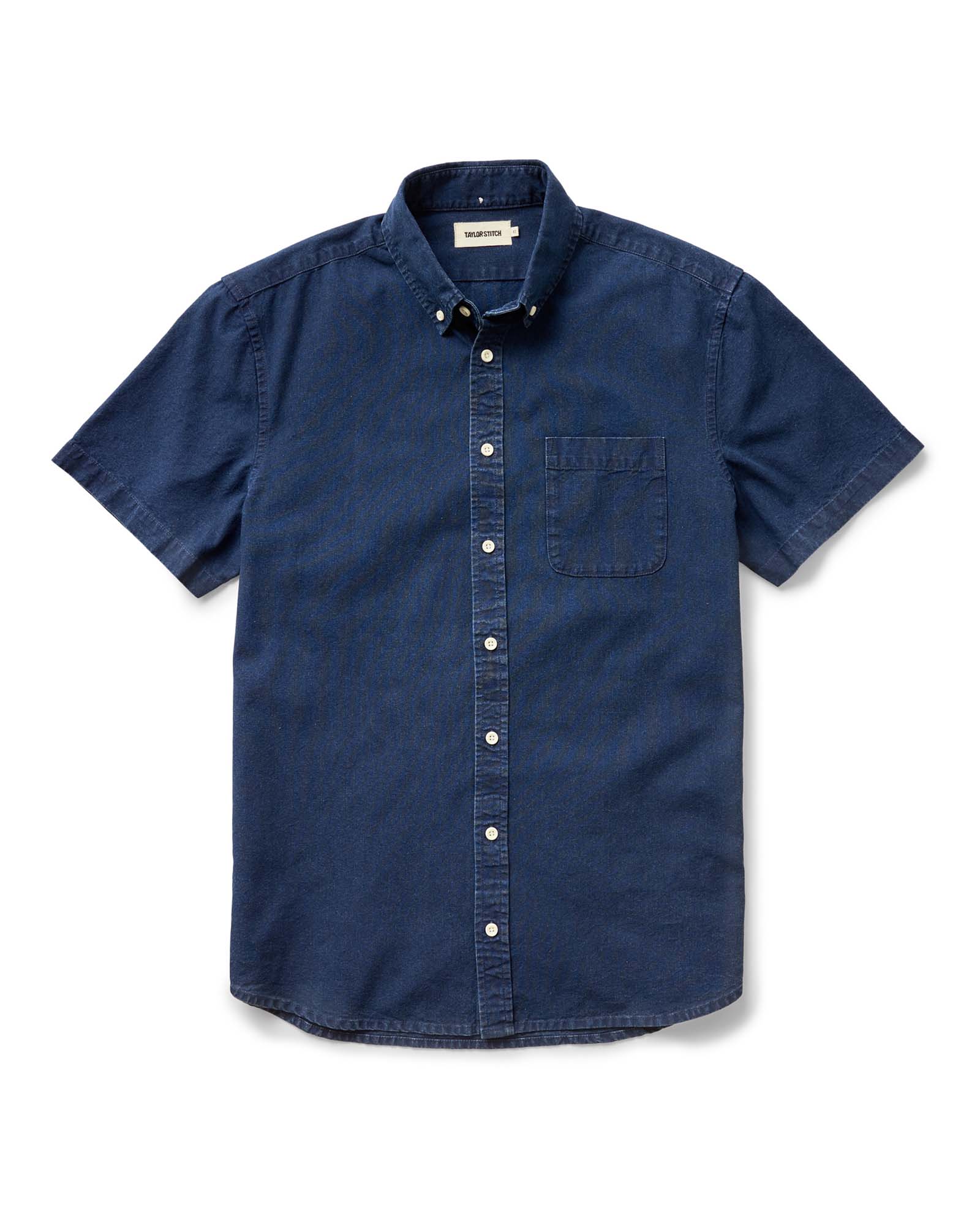 The Short Sleeve Jack in Rinsed Indigo Oxford | Modern Menswear by yycbvcnbmmnbm