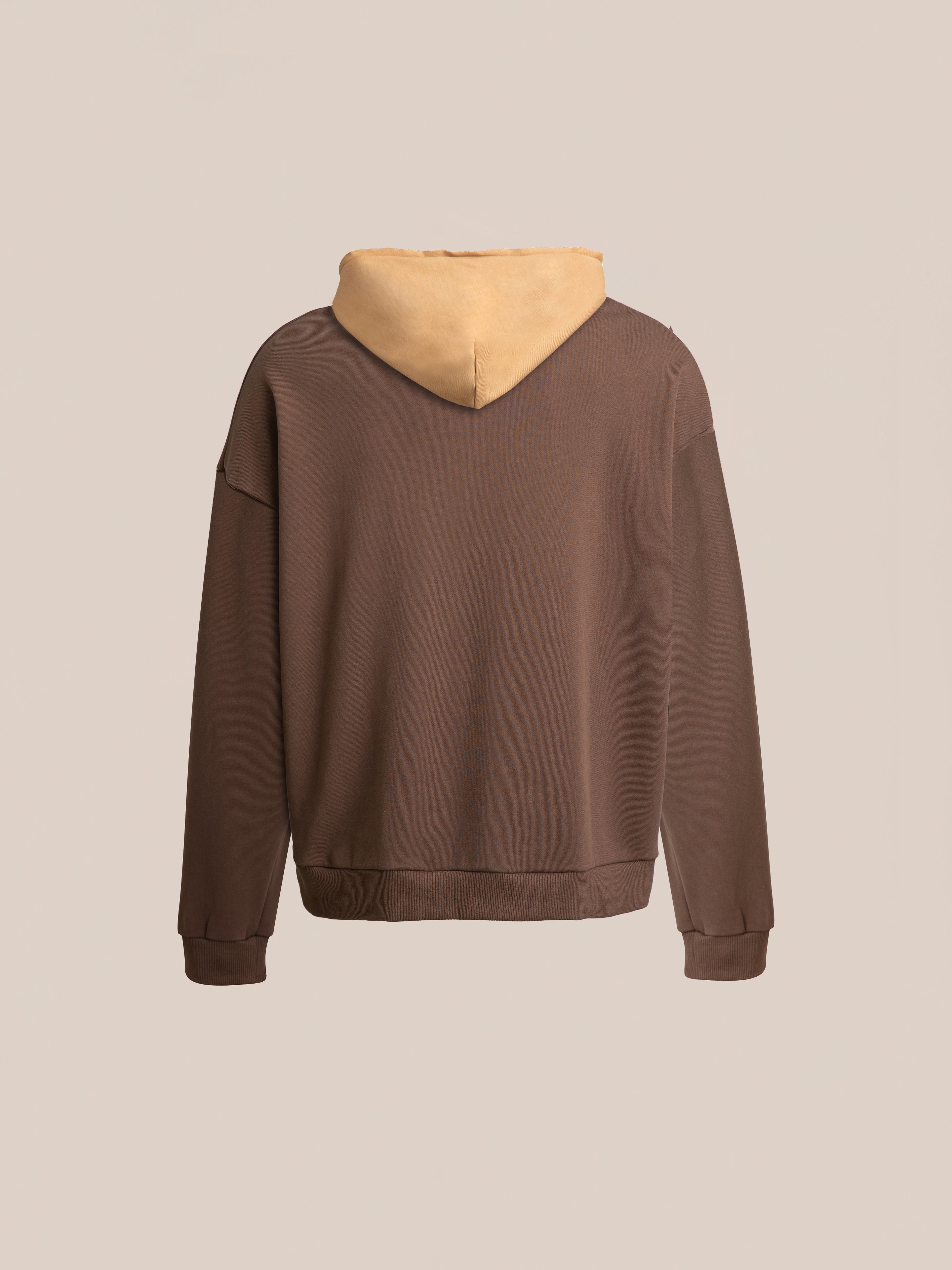 Quarter Zip Two Tone Hoodie | Modern Menswear by yycbvcnbmmnbm