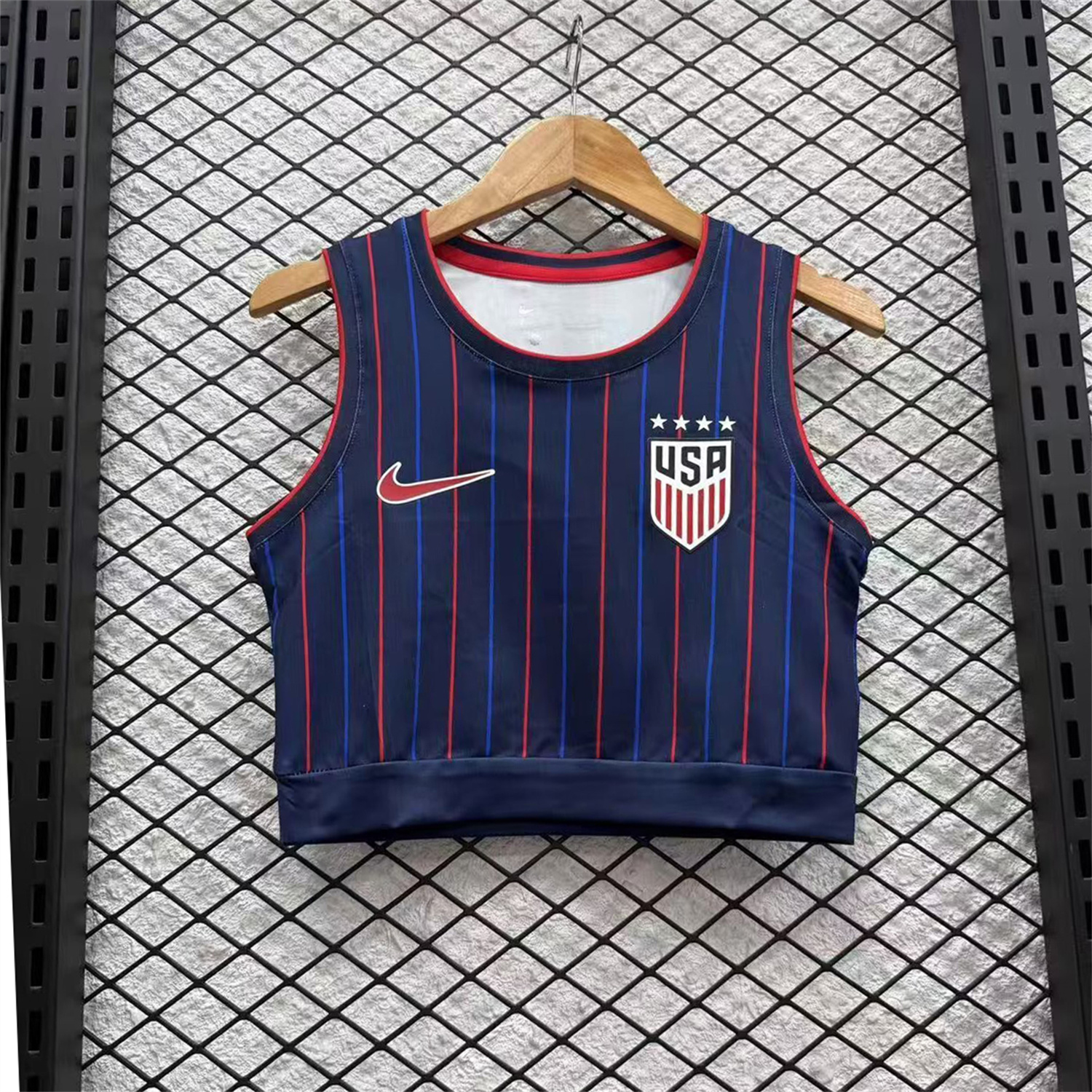 AlphaJersey-Women's United States USA 25-26 Women's Team Away Yoga Vest