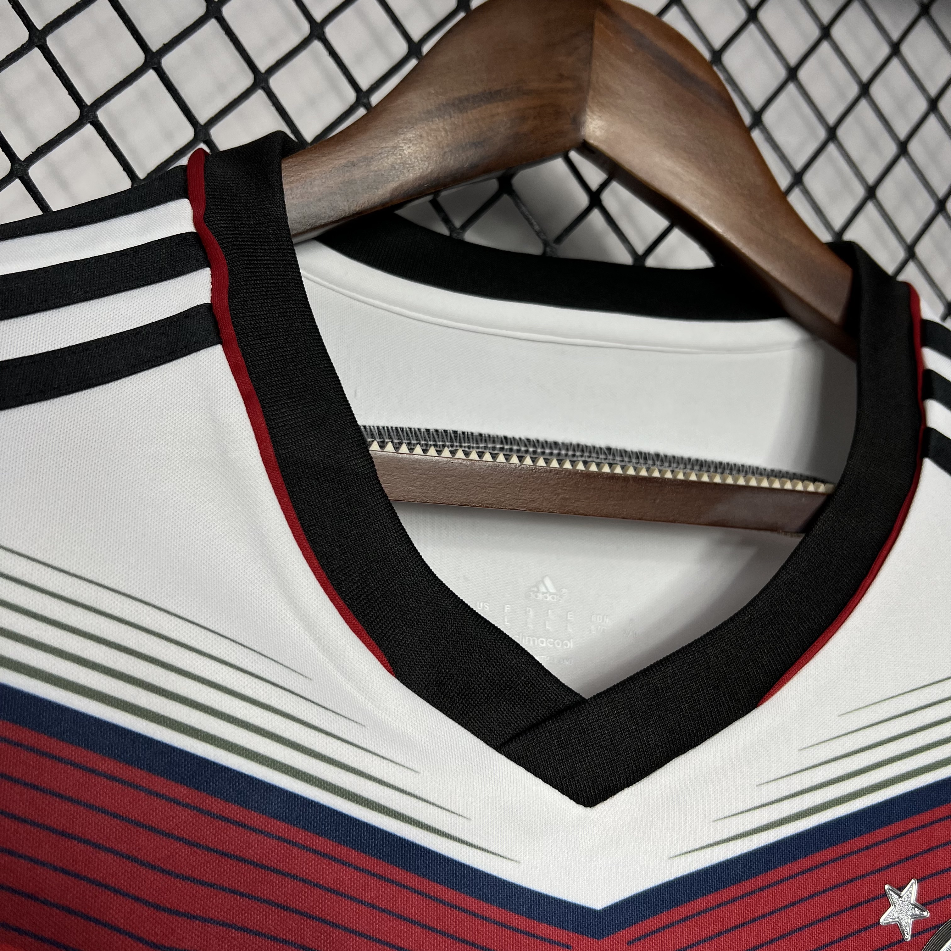 AlphaJersey-Retro Germany 2014 Home Stadium Jersey
