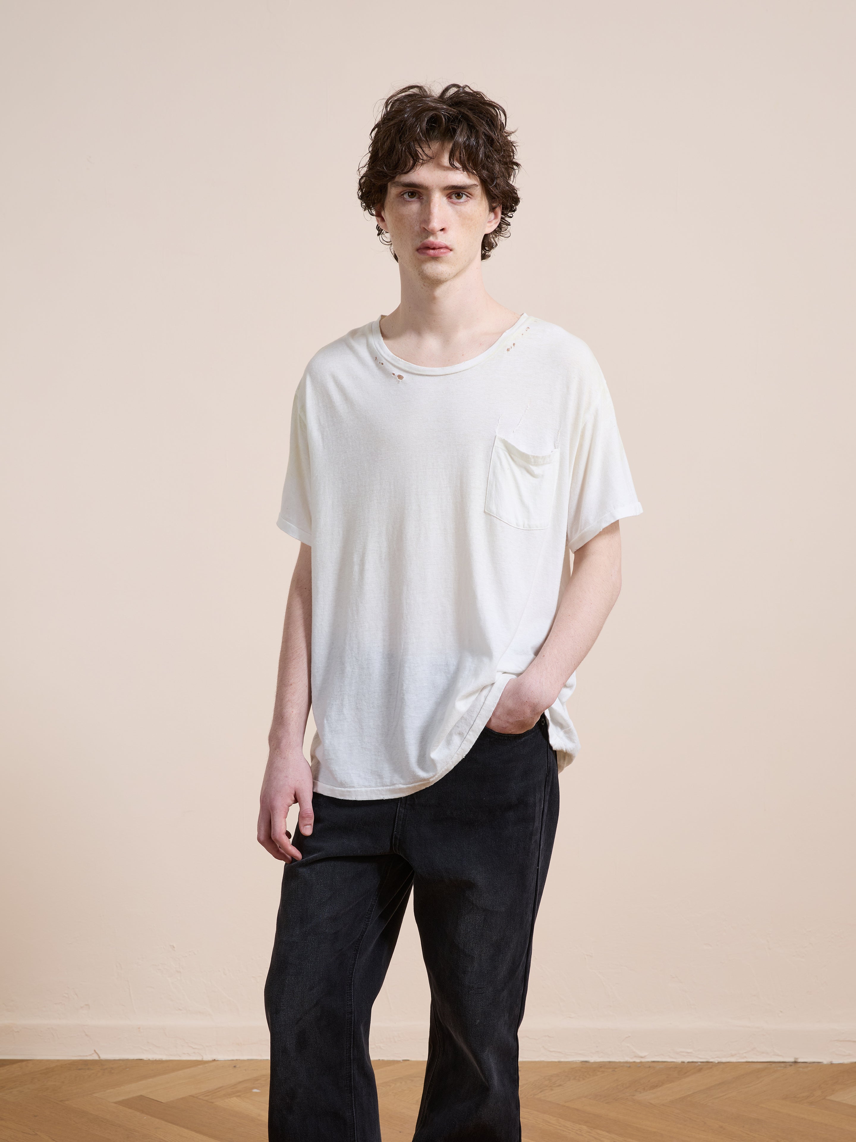 Weathered Pocket Tee | Modern Menswear by yycbvcnbmmnbm