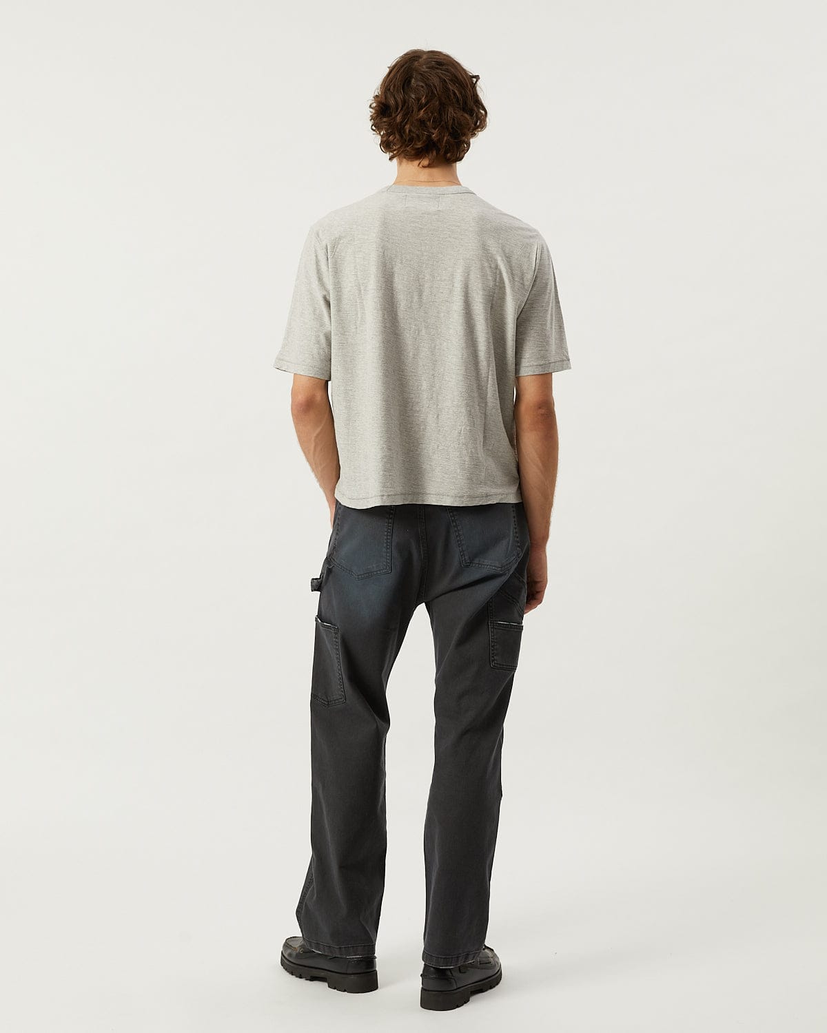 Slub Tee - Heather Grey | Modern Menswear by yycbvcnbmmnbm