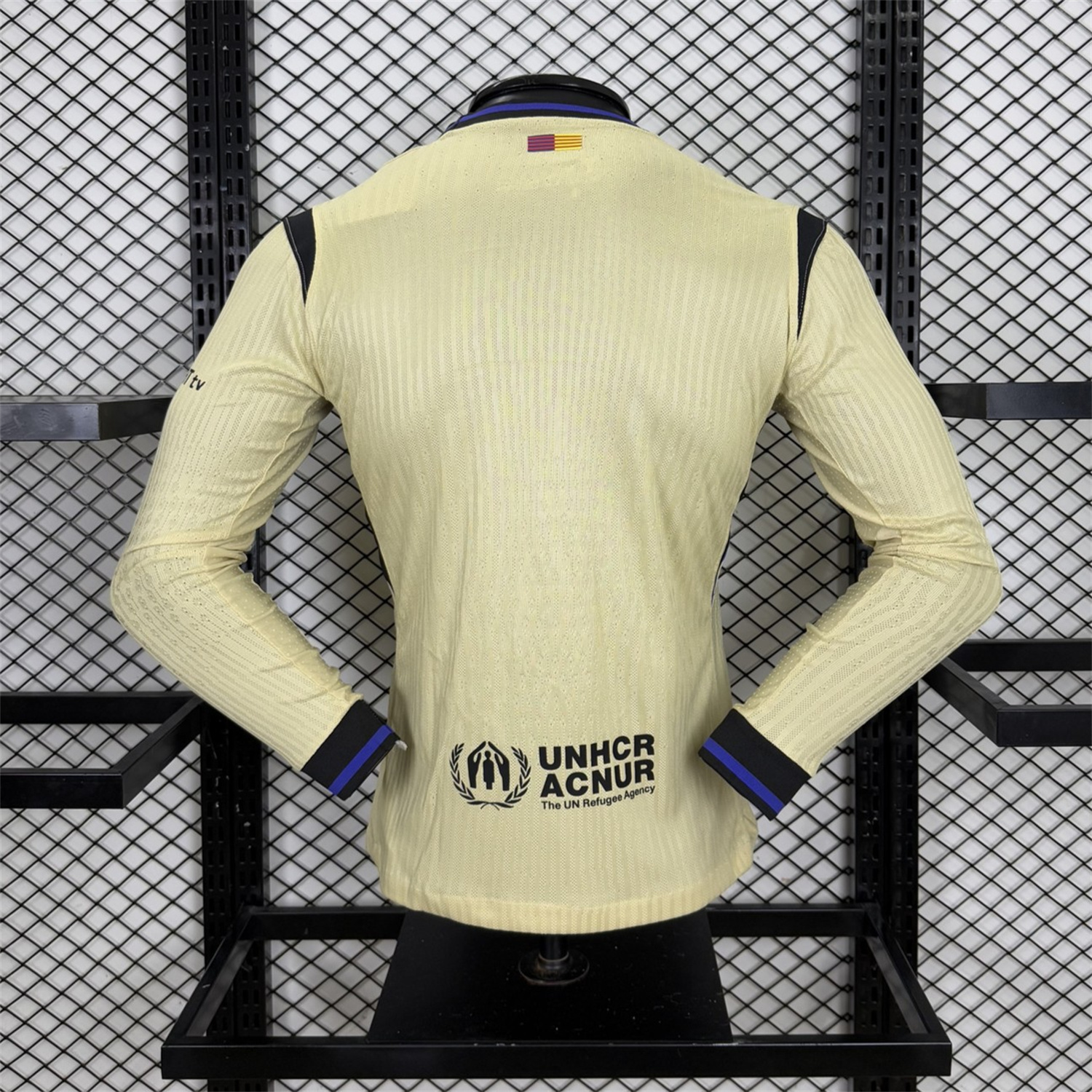 AlphaJersey-Barcelona 25-26 Away Long Sleeves Jersey - Player Version