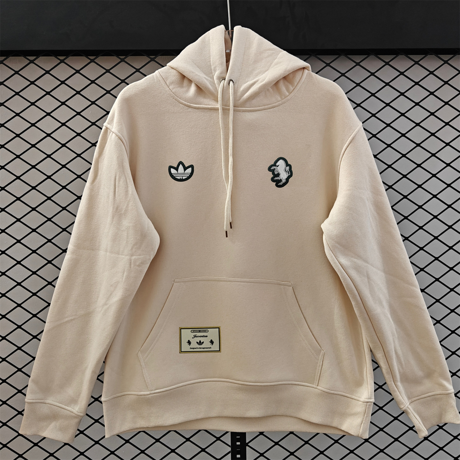 AlphaJersey-Juventus 25-26 Originals Terrace Icon Unisex Pullover Hoodie