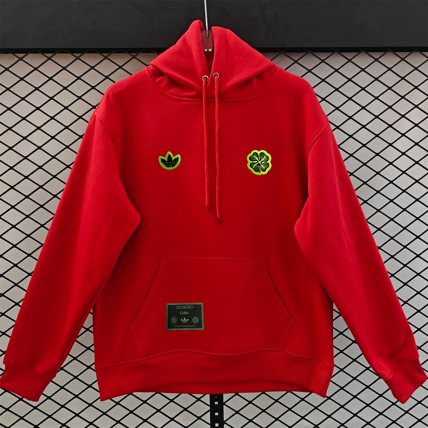 AlphaJersey-Celtic 25-26 Originals Terrace Icon Unisex Pullover Hoodie