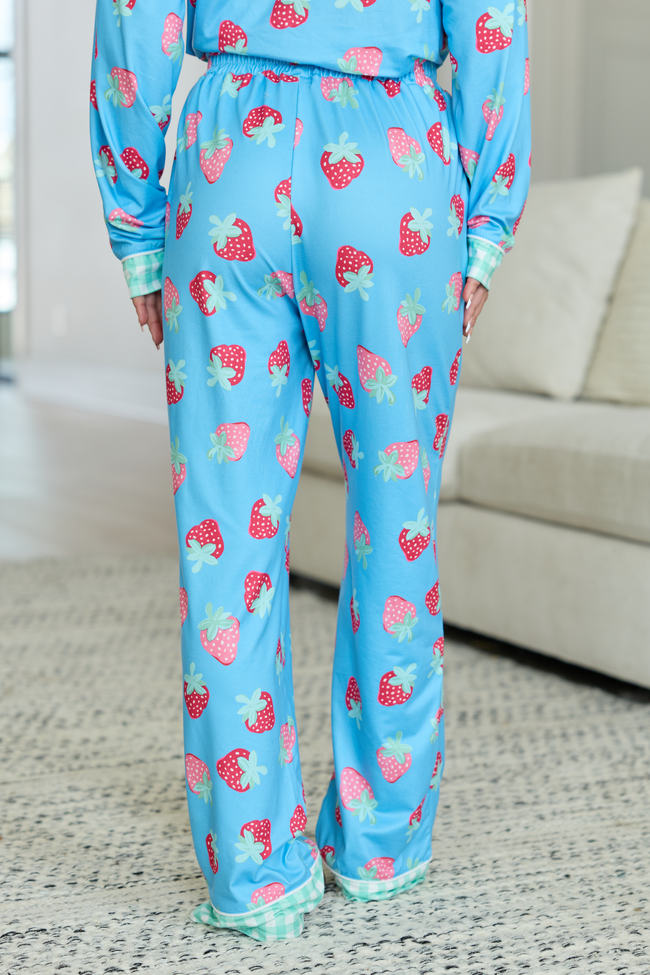 Cozy Crush Pajama Pants - Berry Bliss DOORBUSTER | Elegant Women's Fashion by coolavocek