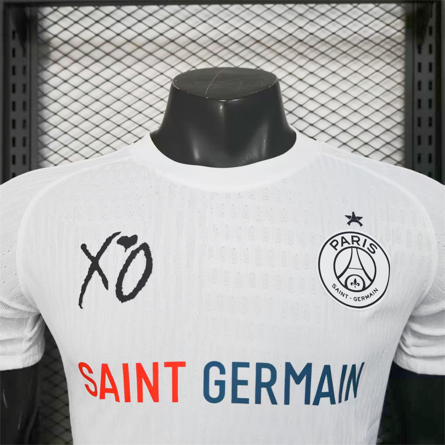 AlphaJersey-Paris Saint-Germain PSG 25-26 White XO Special Jersey - Player Version