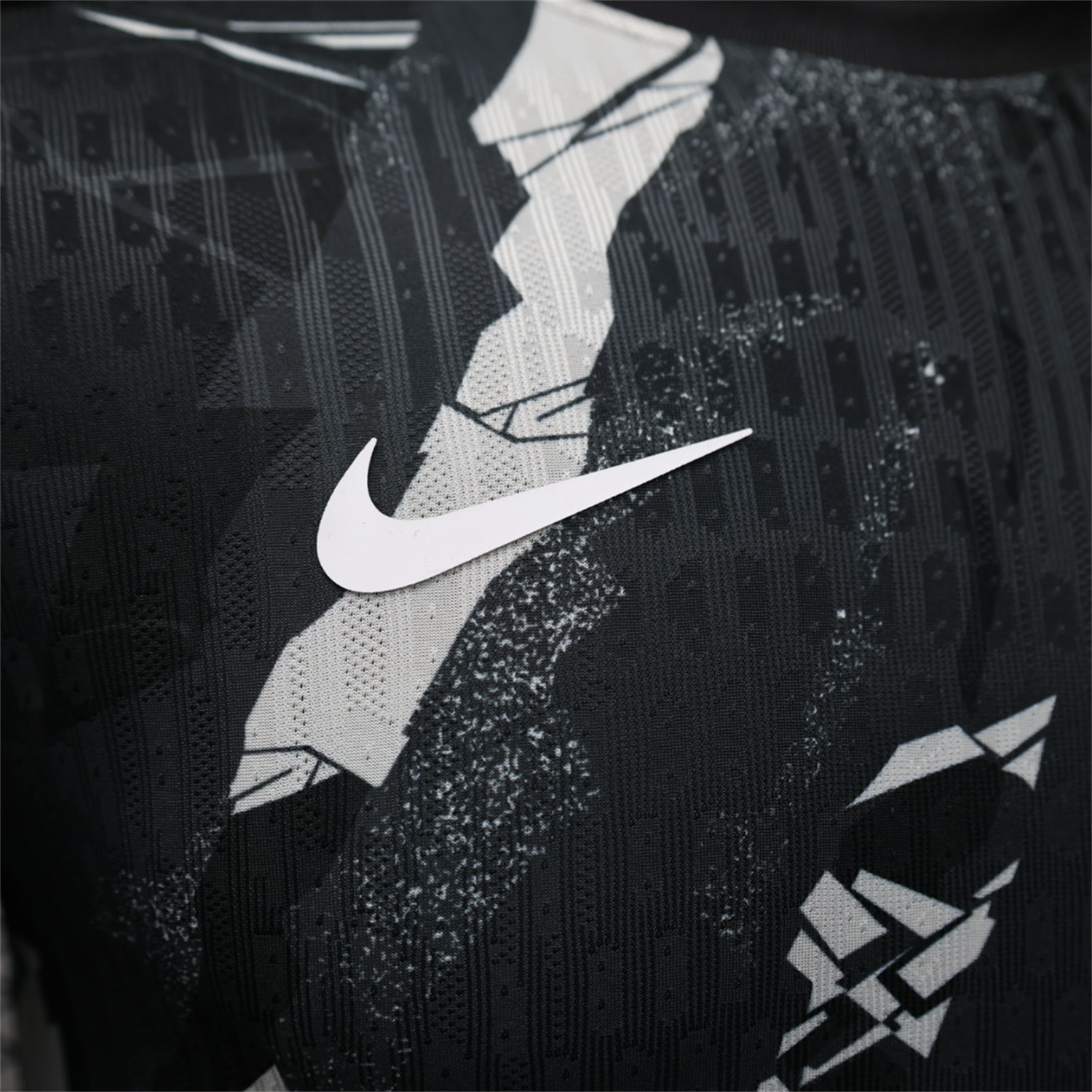 AlphaJersey-Al Ittihad Jeddah United 25-26 Black Pre-Match Jersey - Player Version