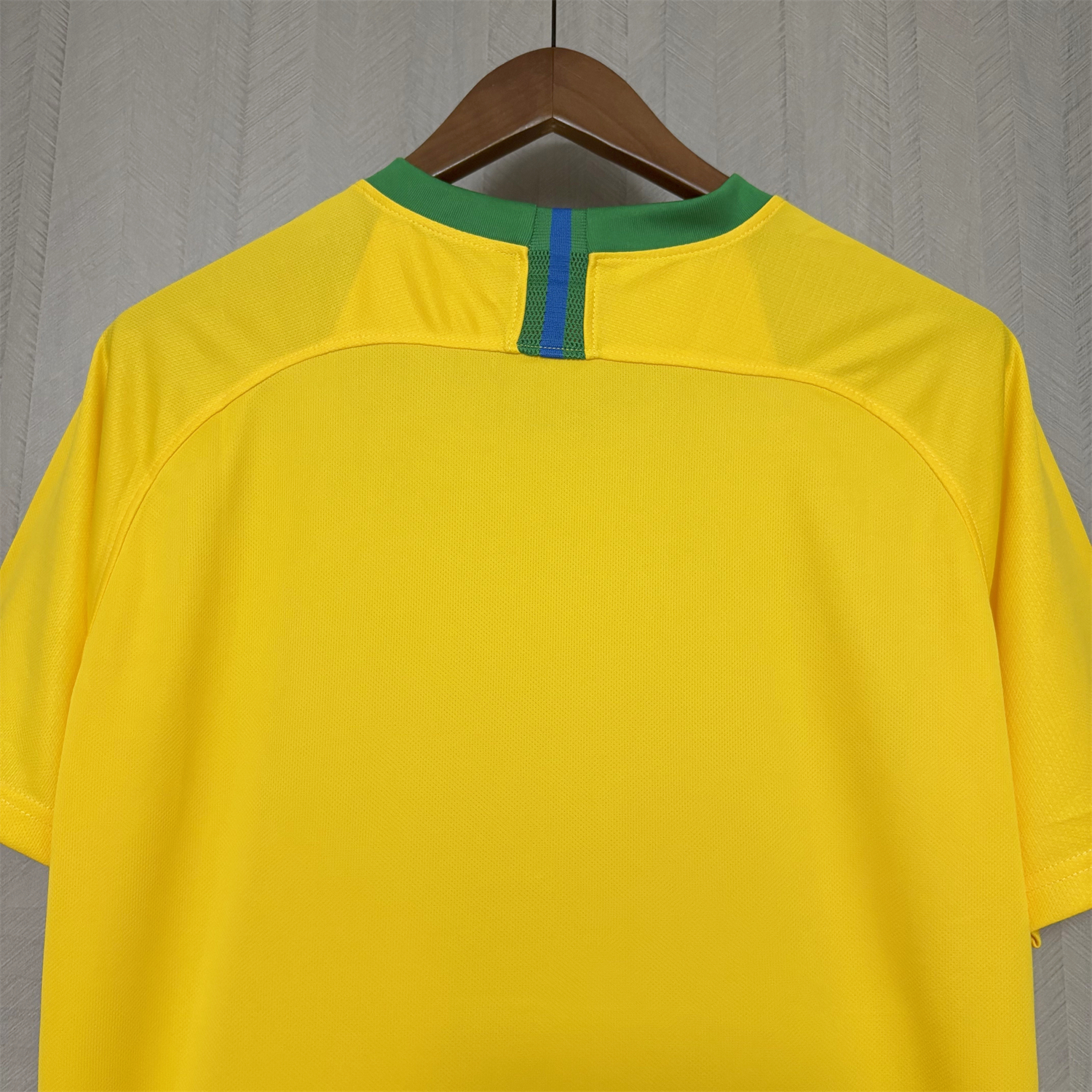 AlphaJersey-Retro Brazil 2018 Home Jersey
