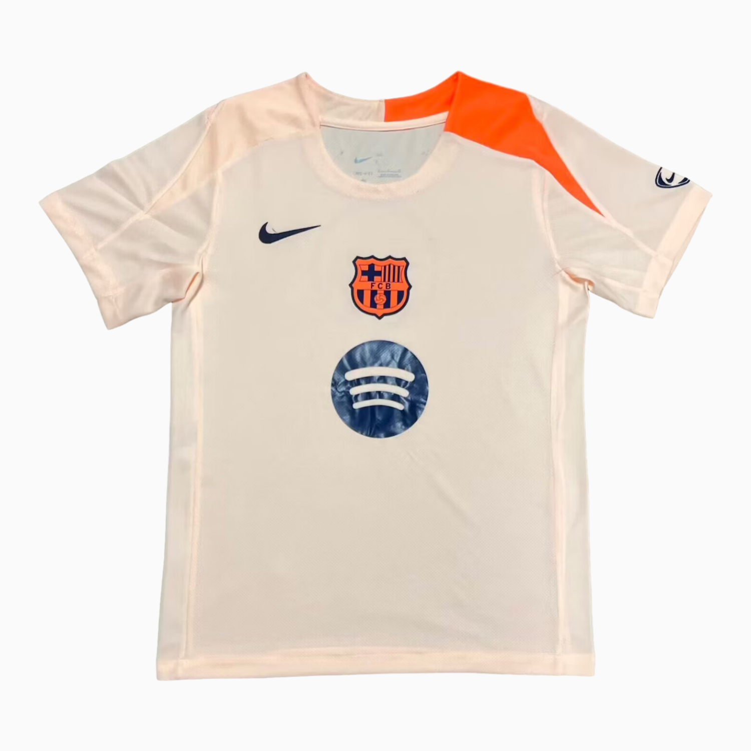 AlphaJersey-Barcelona 25-26 Light Pink Training Jersey - Fans Version