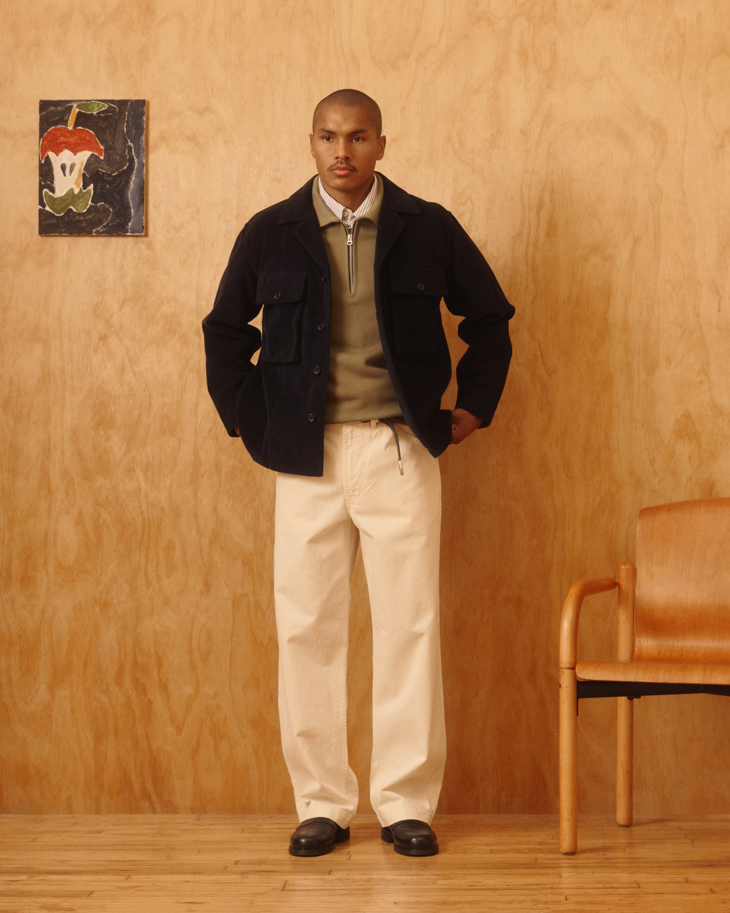 Mercer Corduroy Cotton Overshirt | Modern Menswear by yycbvcnbmmnbm