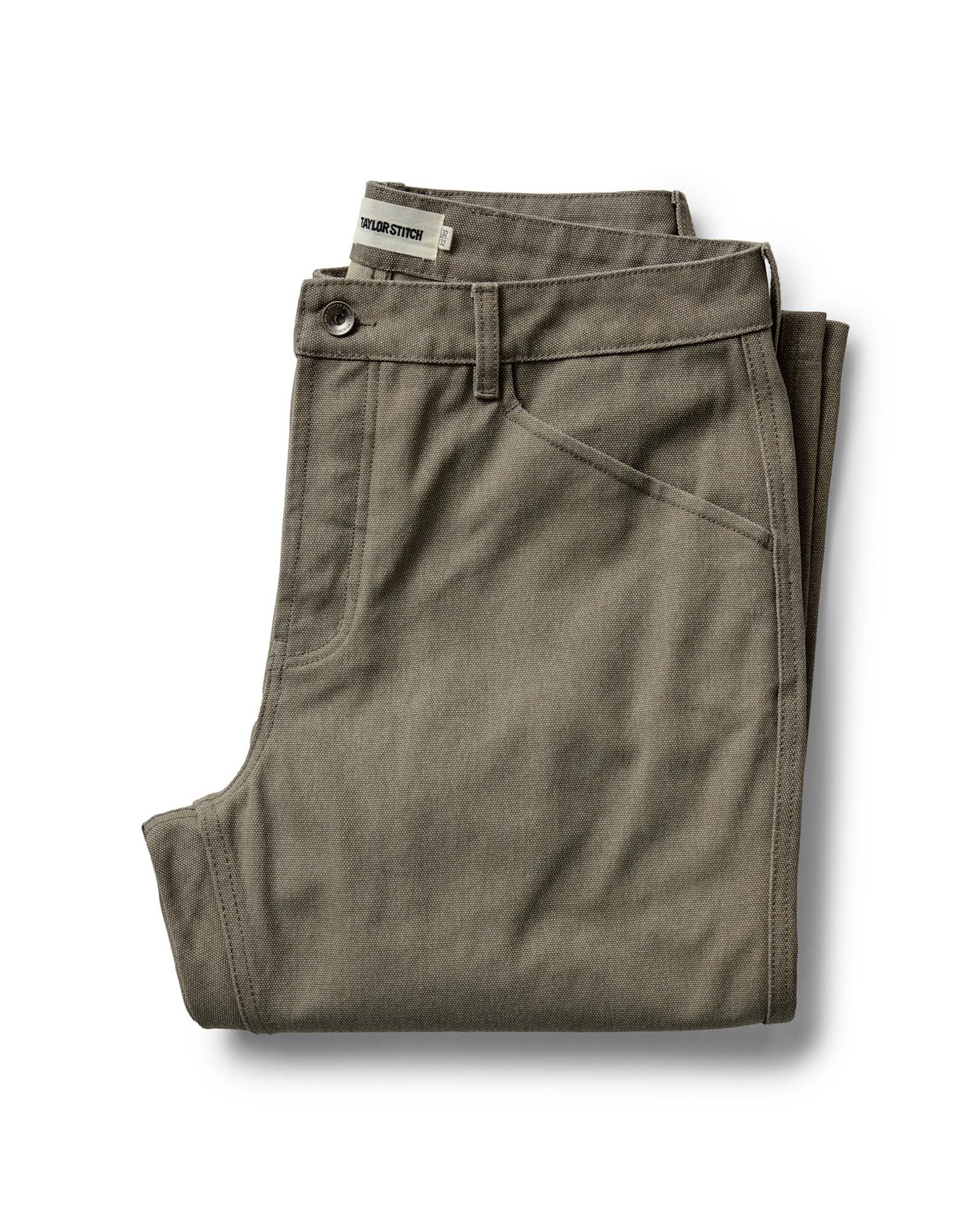 The Camp Pant in Stone Chipped Canvas | Modern Menswear by yycbvcnbmmnbm