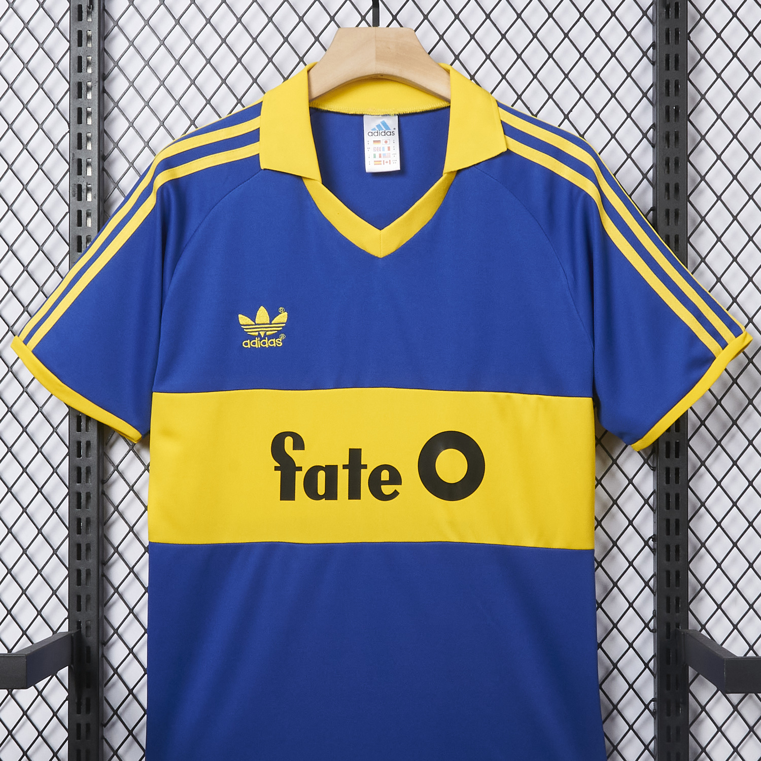 AlphaJersey-Retro Boca Juniors 1986-88 Home Jersey