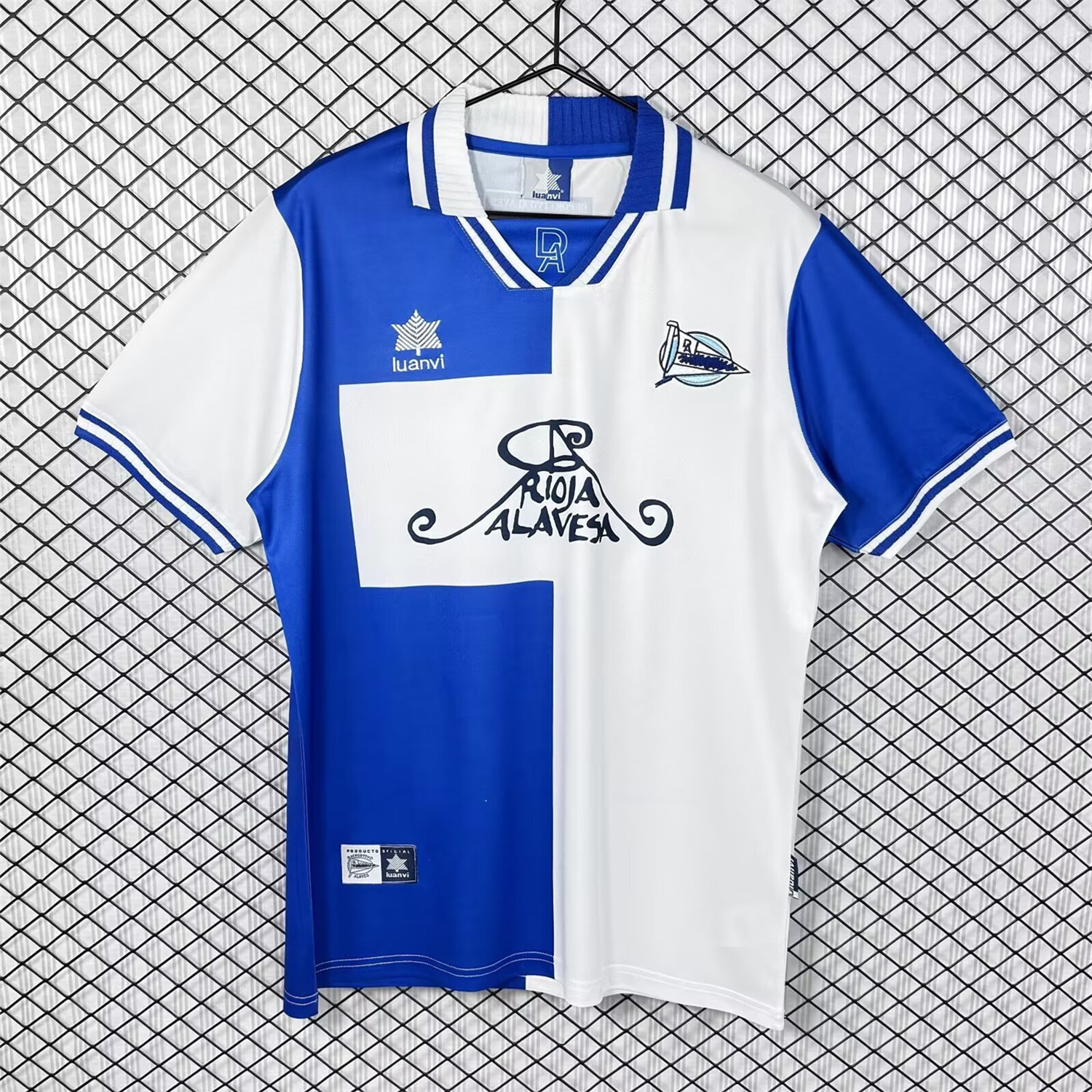 AlphaJersey-Retro Deportivo Alavés 2000-01 Home Jersey
