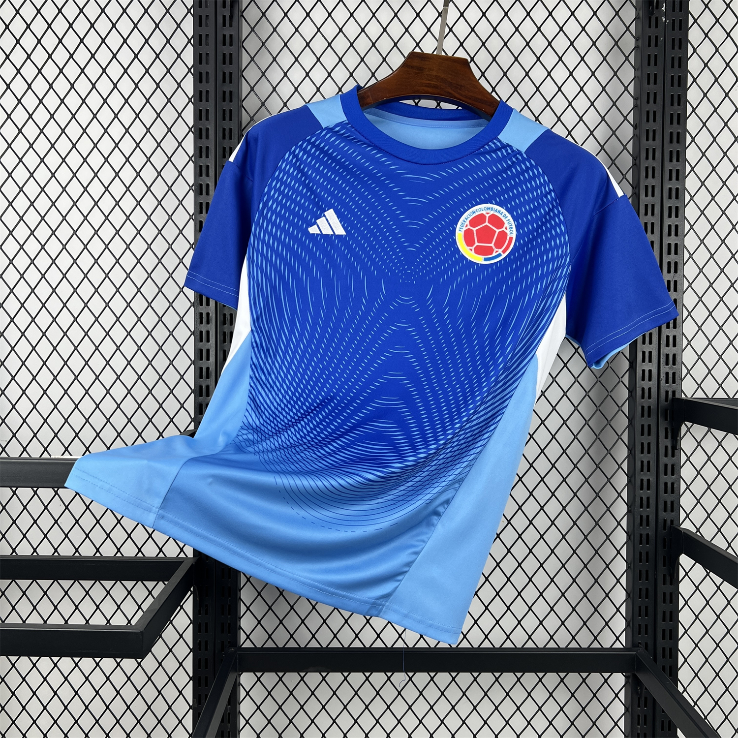 AlphaJersey-Colombia 2026 Blue Special Jersey - Fans Version