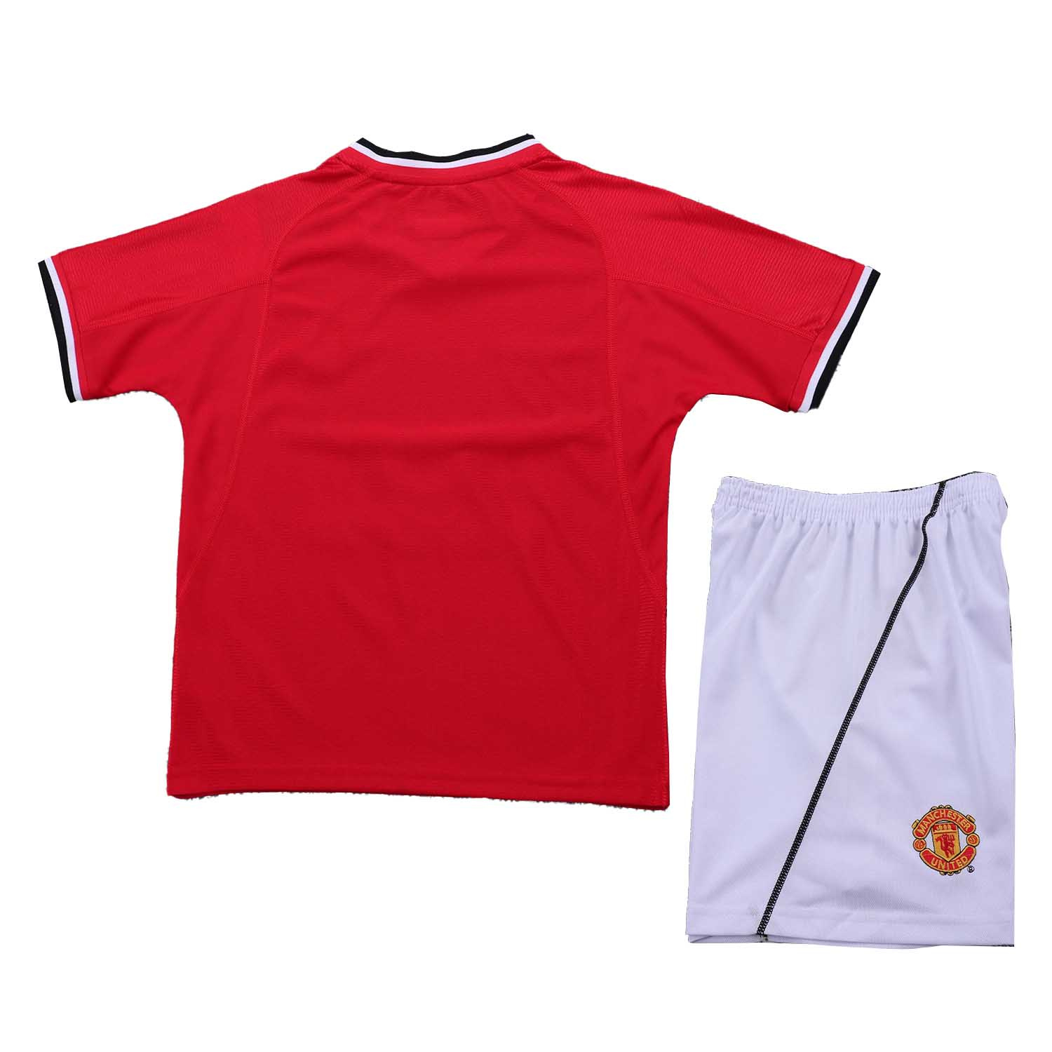 AlphaJersey-Retro Manchester United 2000-02 Home Kids Kit