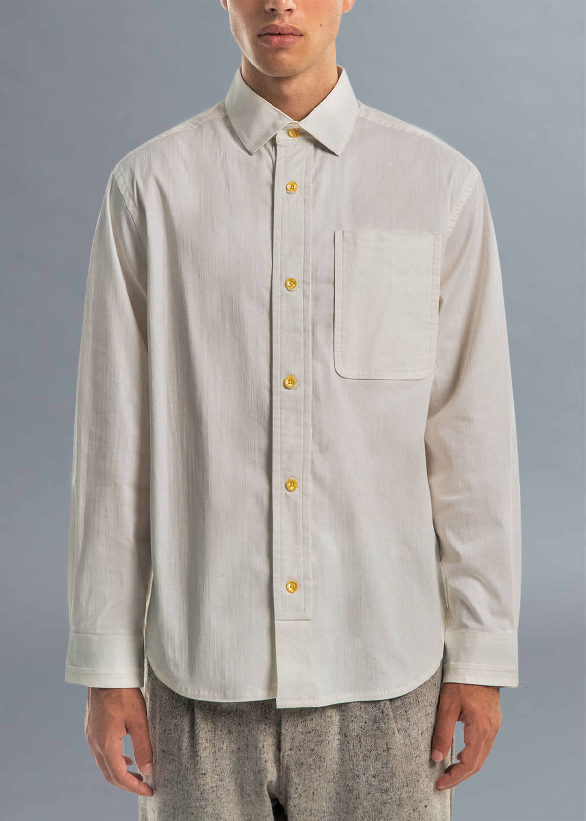 Ring Spun White | Modern Menswear by yycbvcnbmmnbm