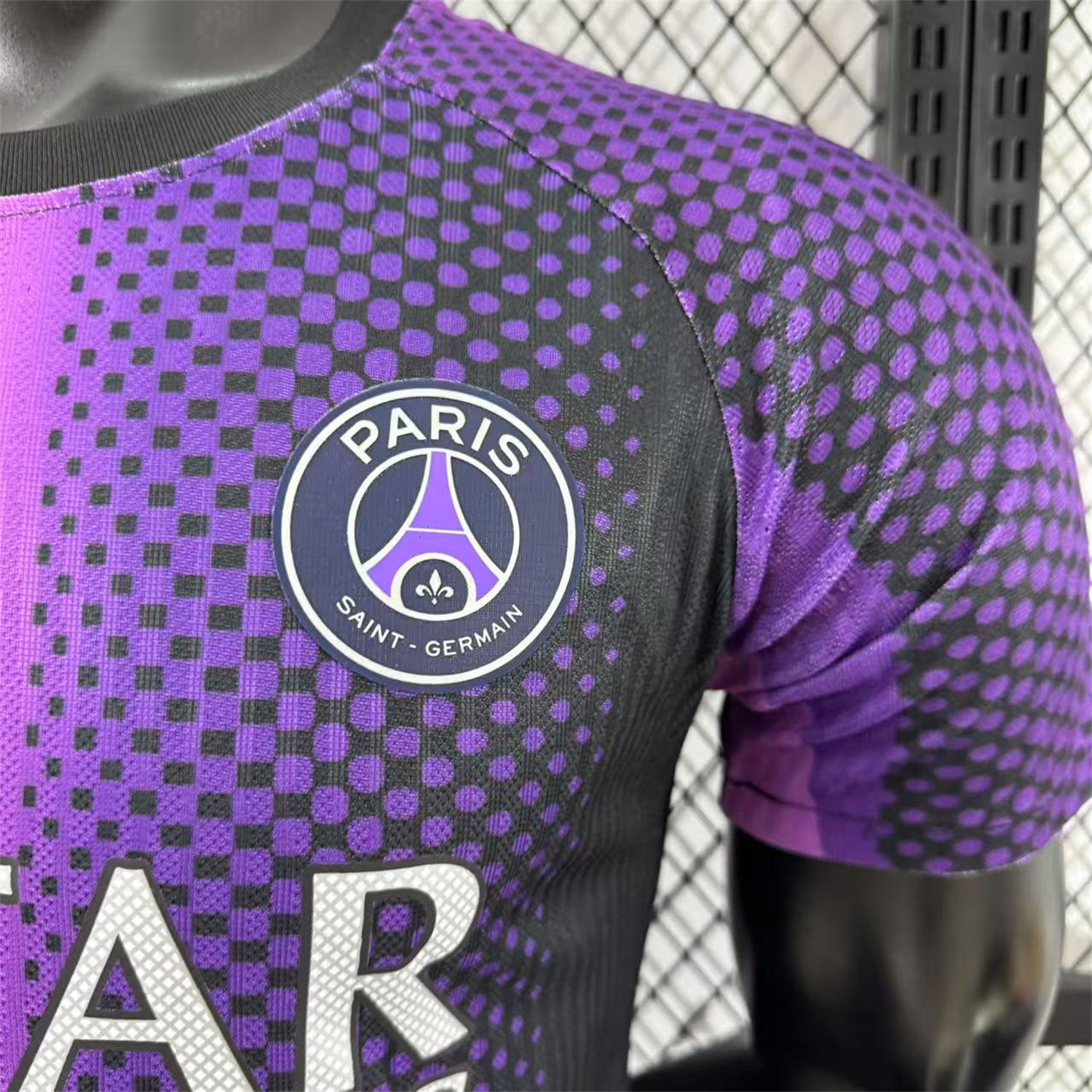 AlphaJersey-Paris Saint-Germain PSG X JD 25-26 Purple Special Edition Jersey - Player Version