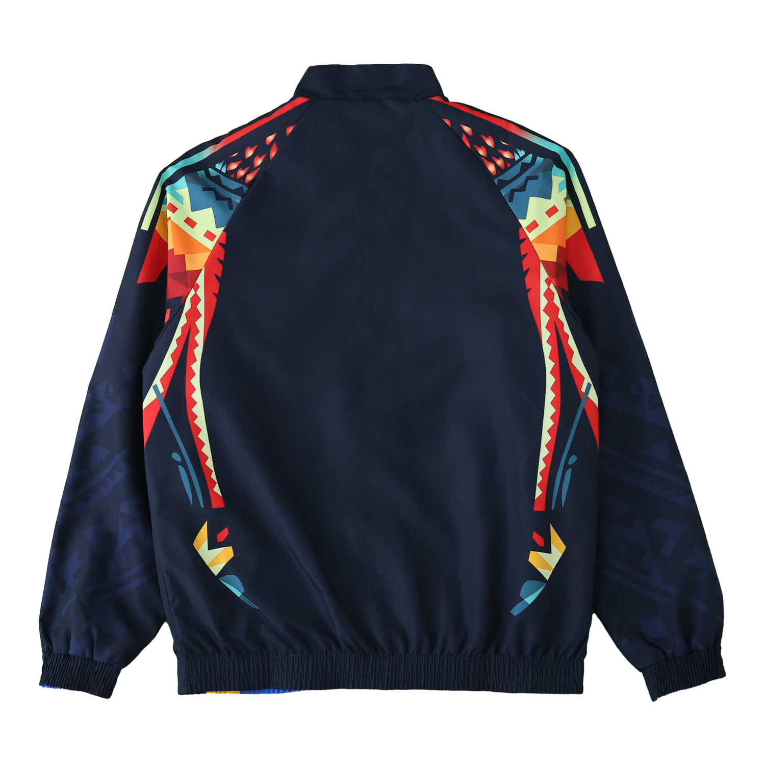 AlphaJersey-Club América 25-26 Throwback Double Sided Reversible Windbreaker - Blue & Black
