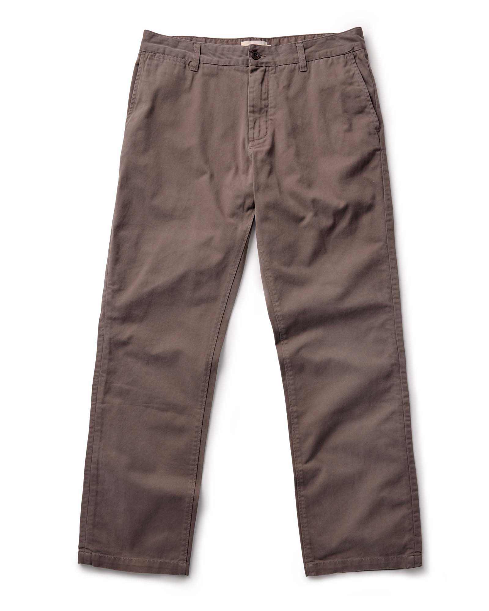 The Straight Foundation Pant in Organic Espresso | Modern Menswear by yycbvcnbmmnbm