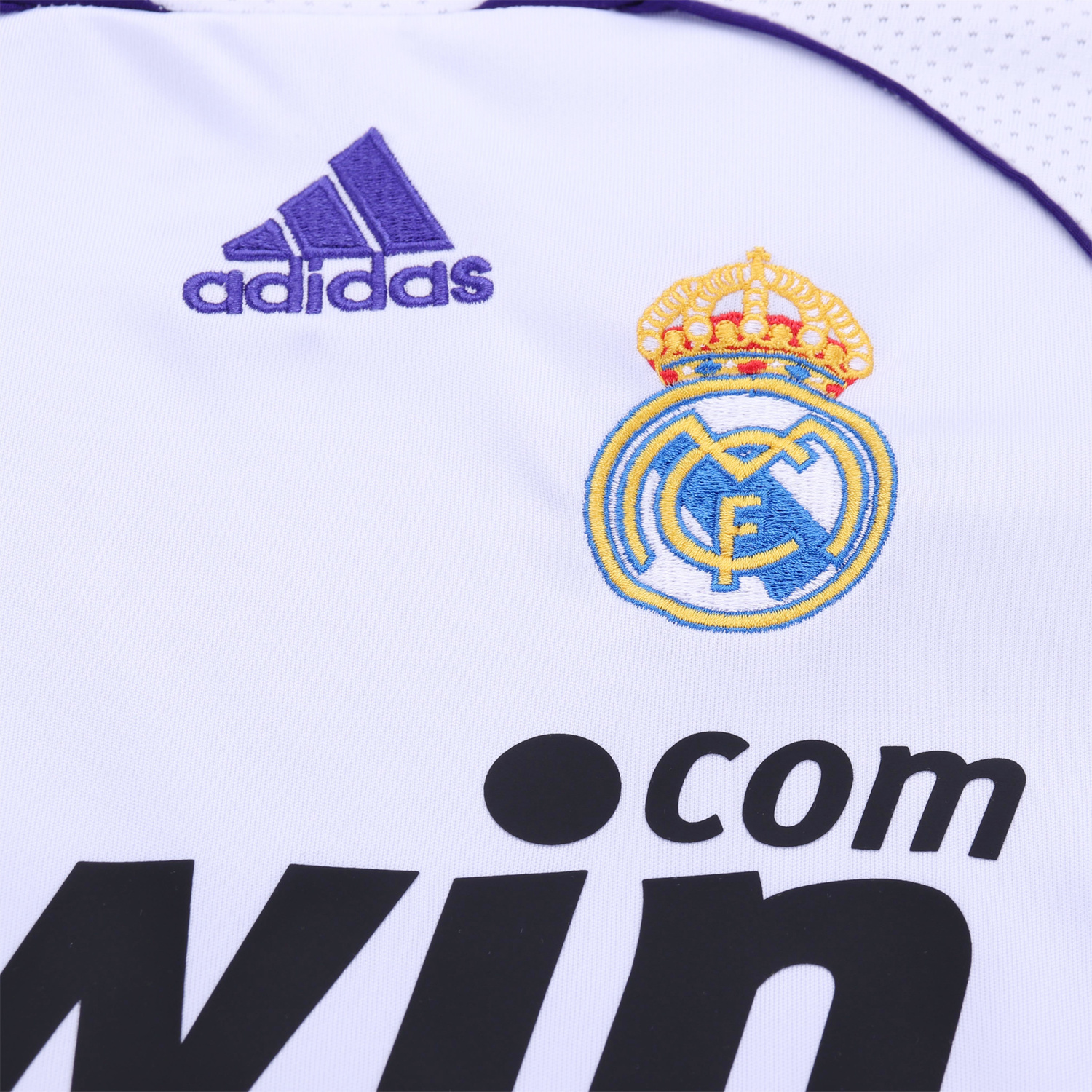 AlphaJersey-Retro Real Madrid 2007-08 Home Kids Kit