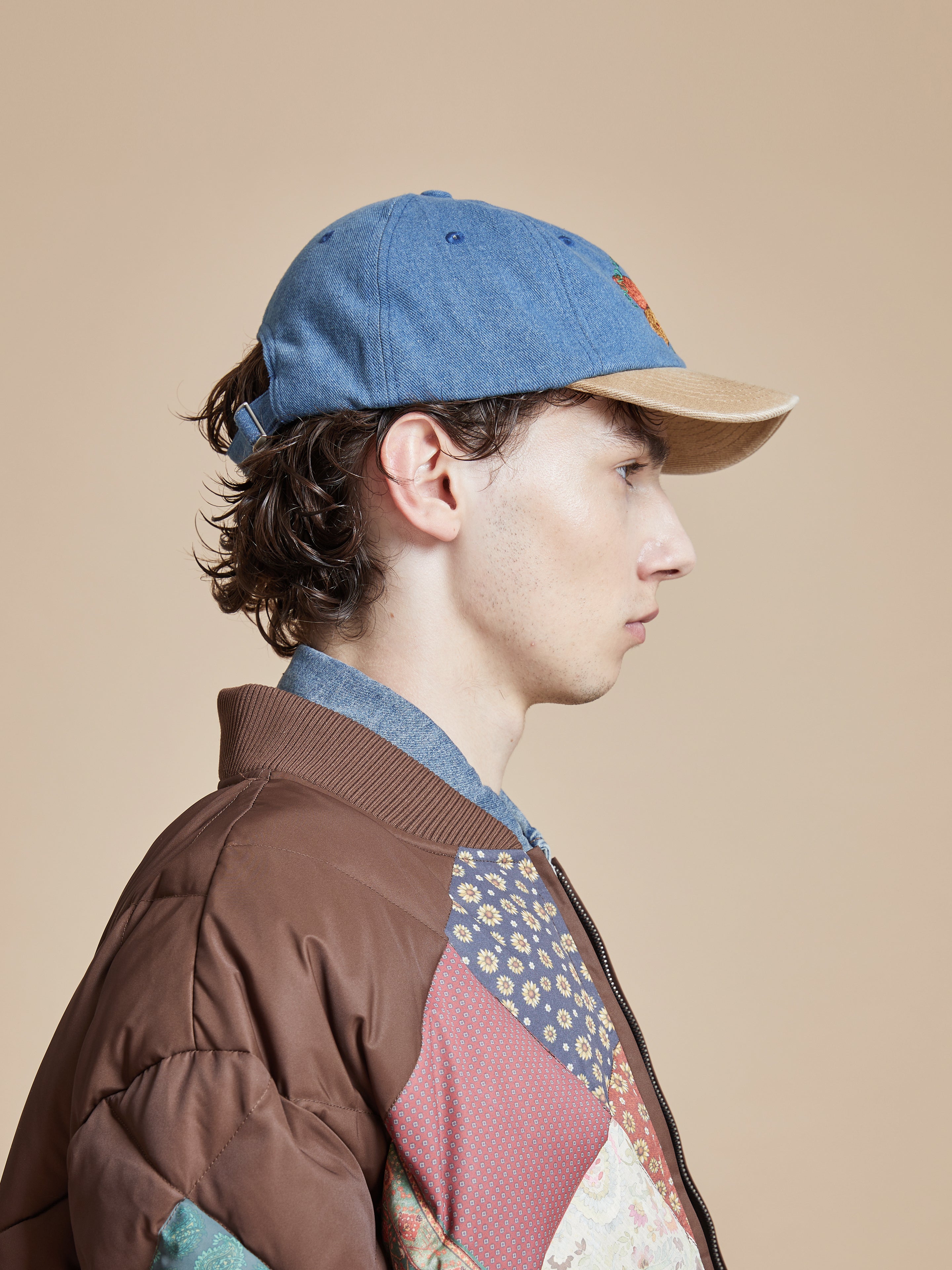 Butterfly House Denim Cap | Modern Menswear by yycbvcnbmmnbm