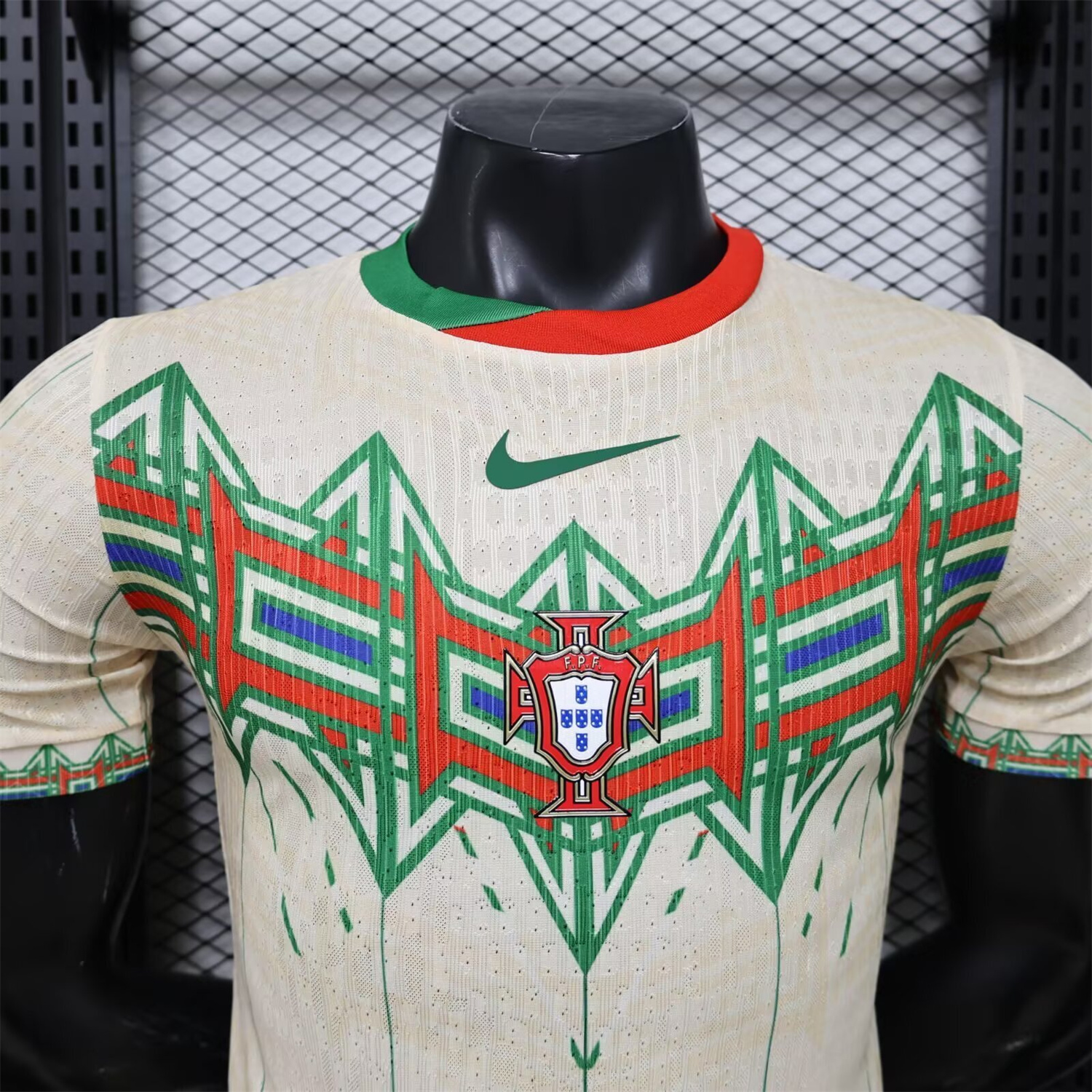 AlphaJersey-Portugal 2026 Beige Special Jersey - Player Version