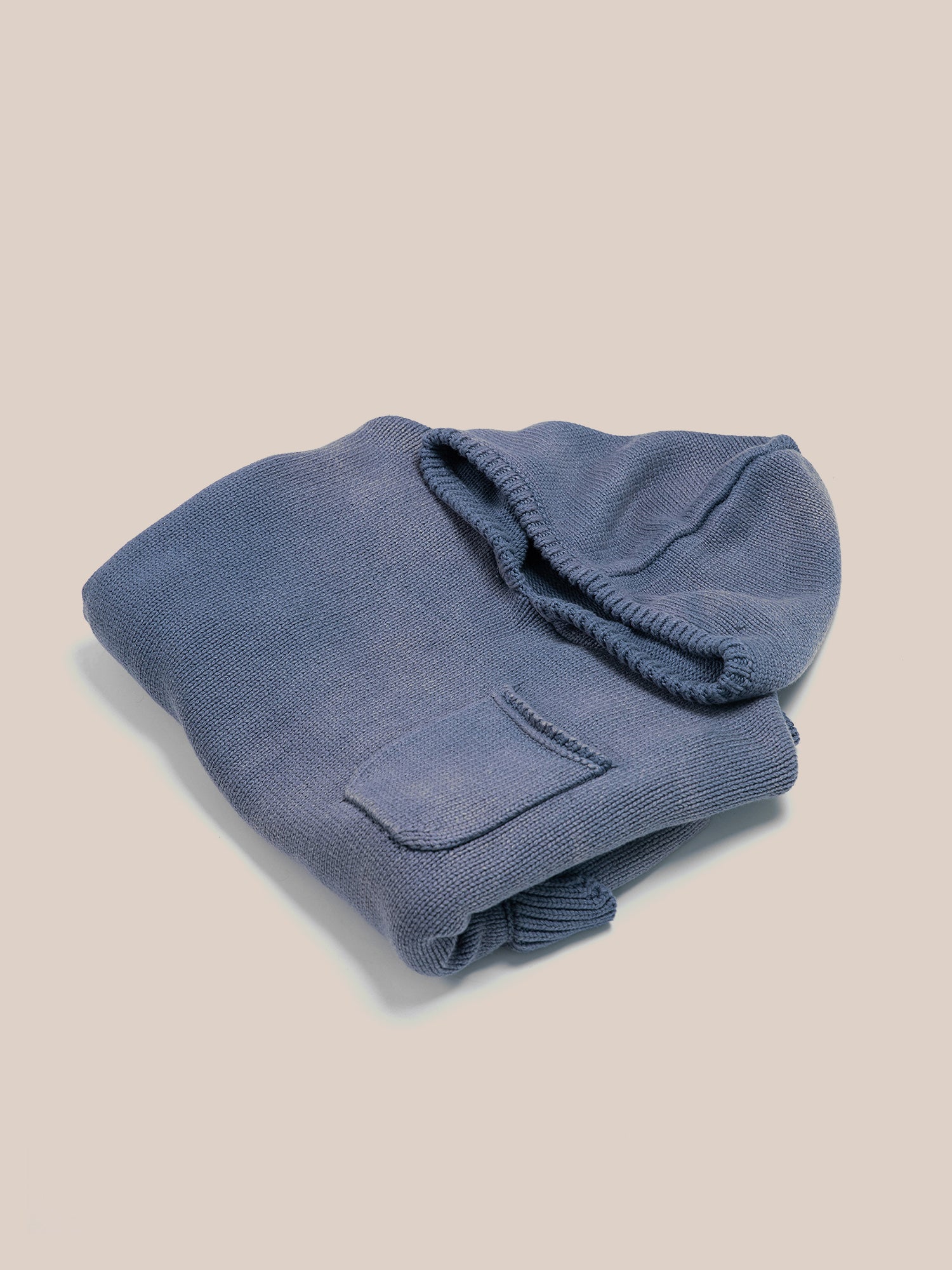 Faded Knit Pocket Hoodie | Modern Menswear by yycbvcnbmmnbm