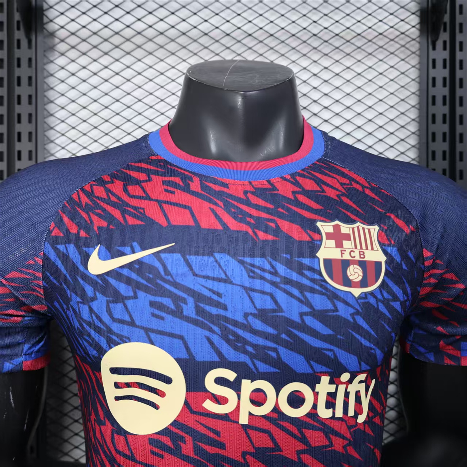AlphaJersey-Barcelona 25-26 Red And Blue Surround Special Jersey - Player Version
