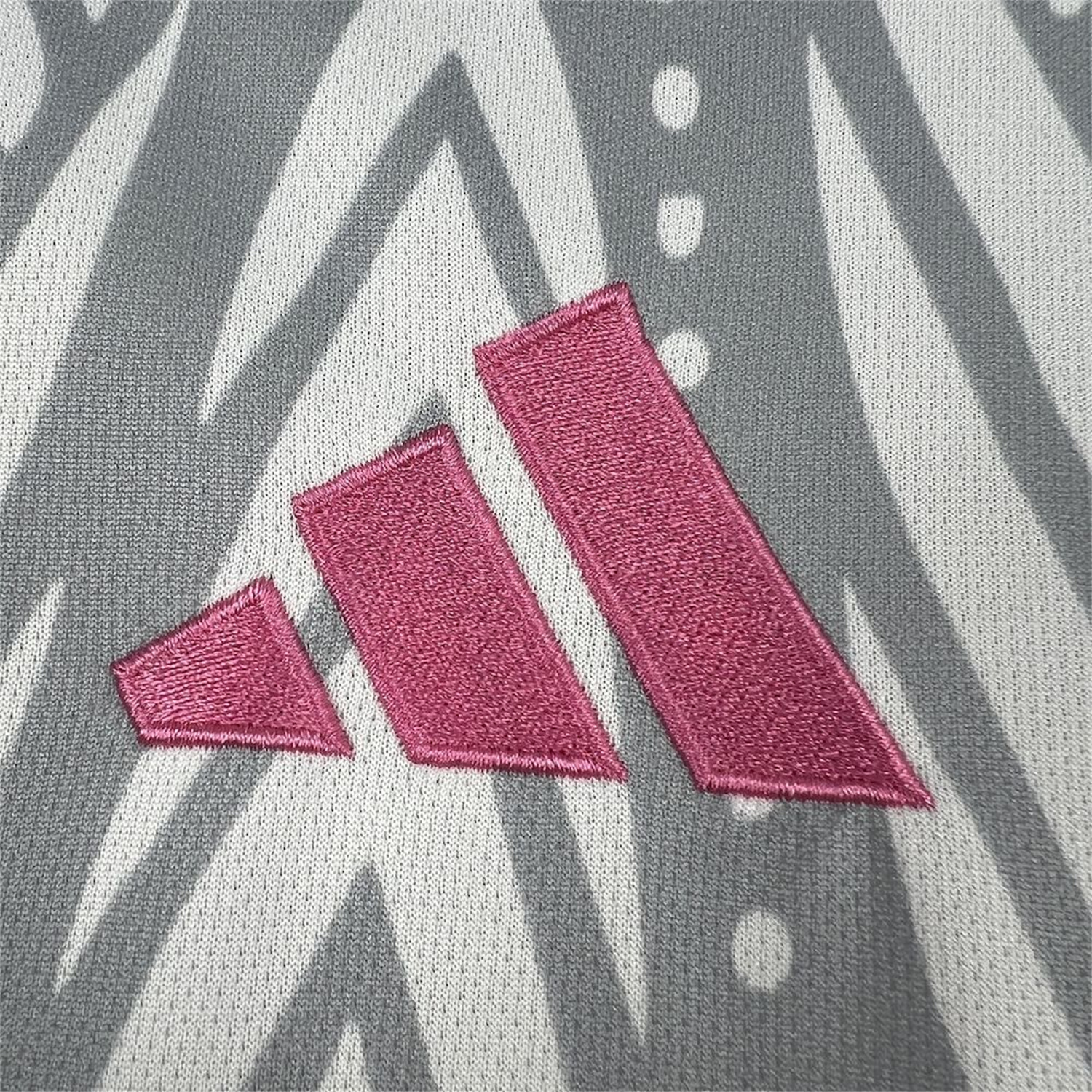AlphaJersey-Mexico 25-26 Feathered Serpent Pink And Grey Special Jersey - Fans Version