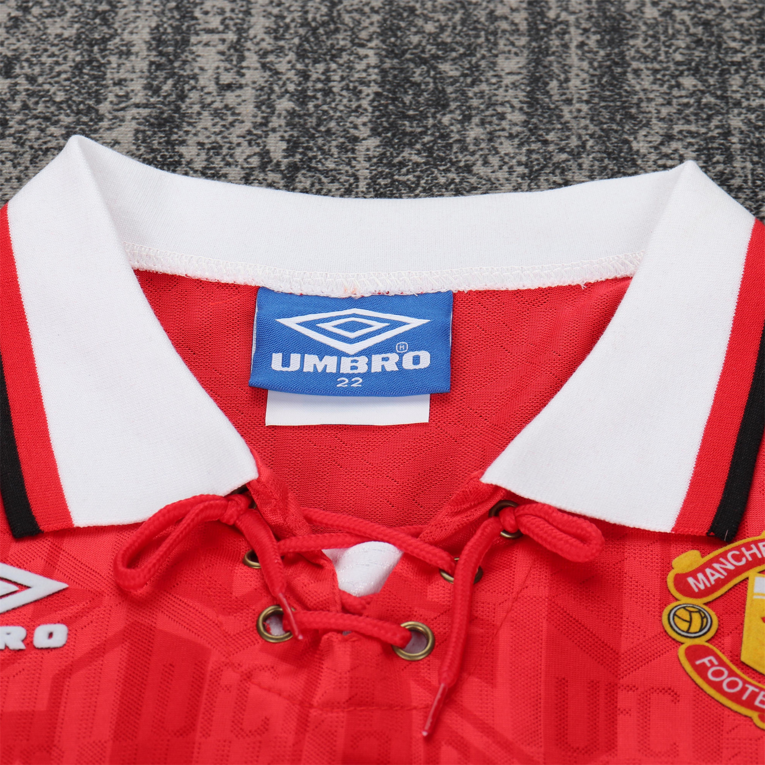 AlphaJersey-Retro Manchester United 92-94 Home Kids Kit
