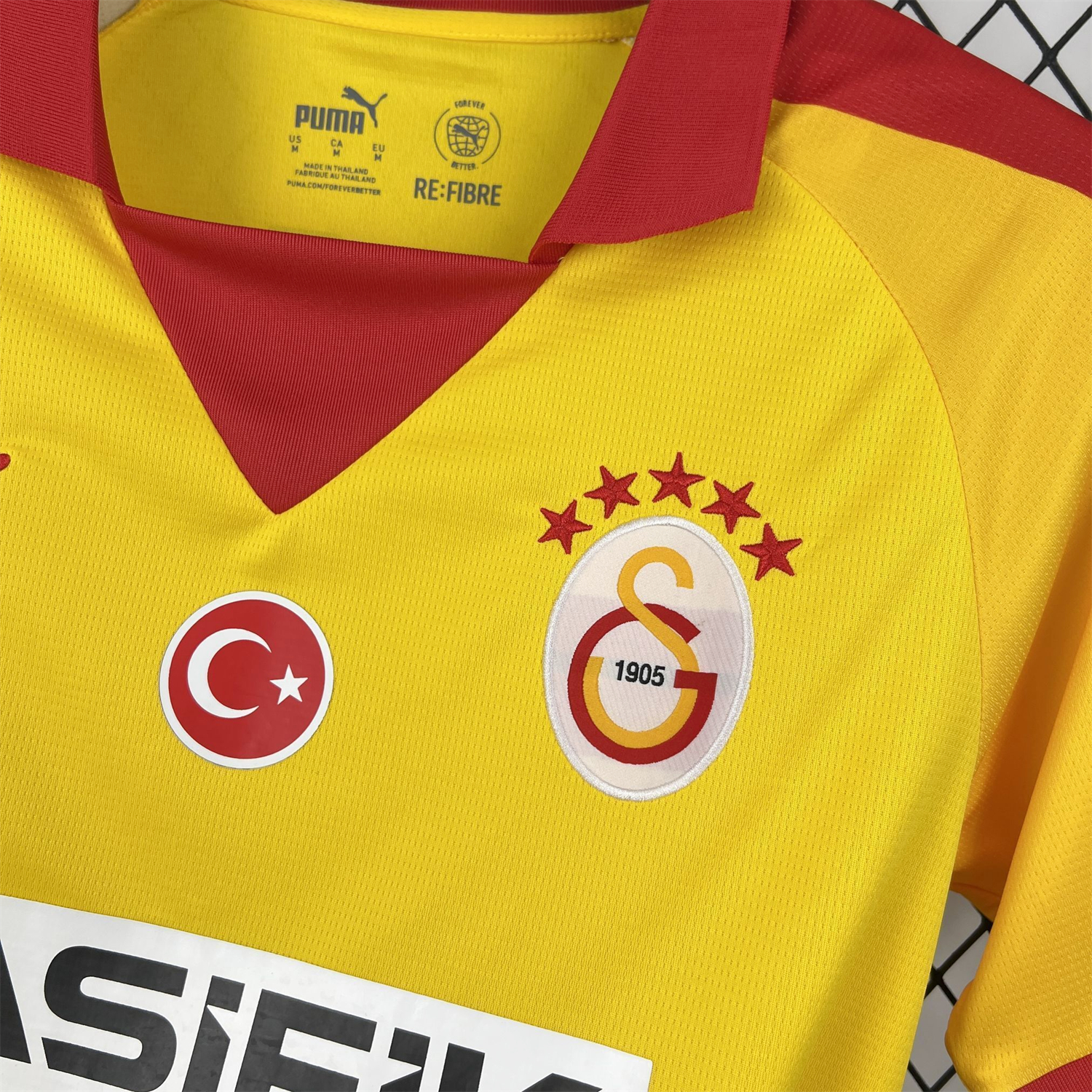 AlphaJersey-Galatasaray 25-26 Yellow Jersey - Fans Version