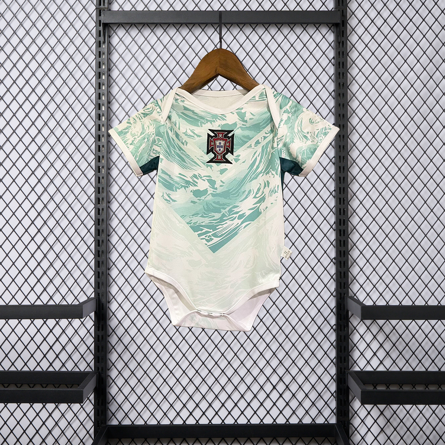 AlphaJersey-Portugal 2026 Away Baby Crawling Suit