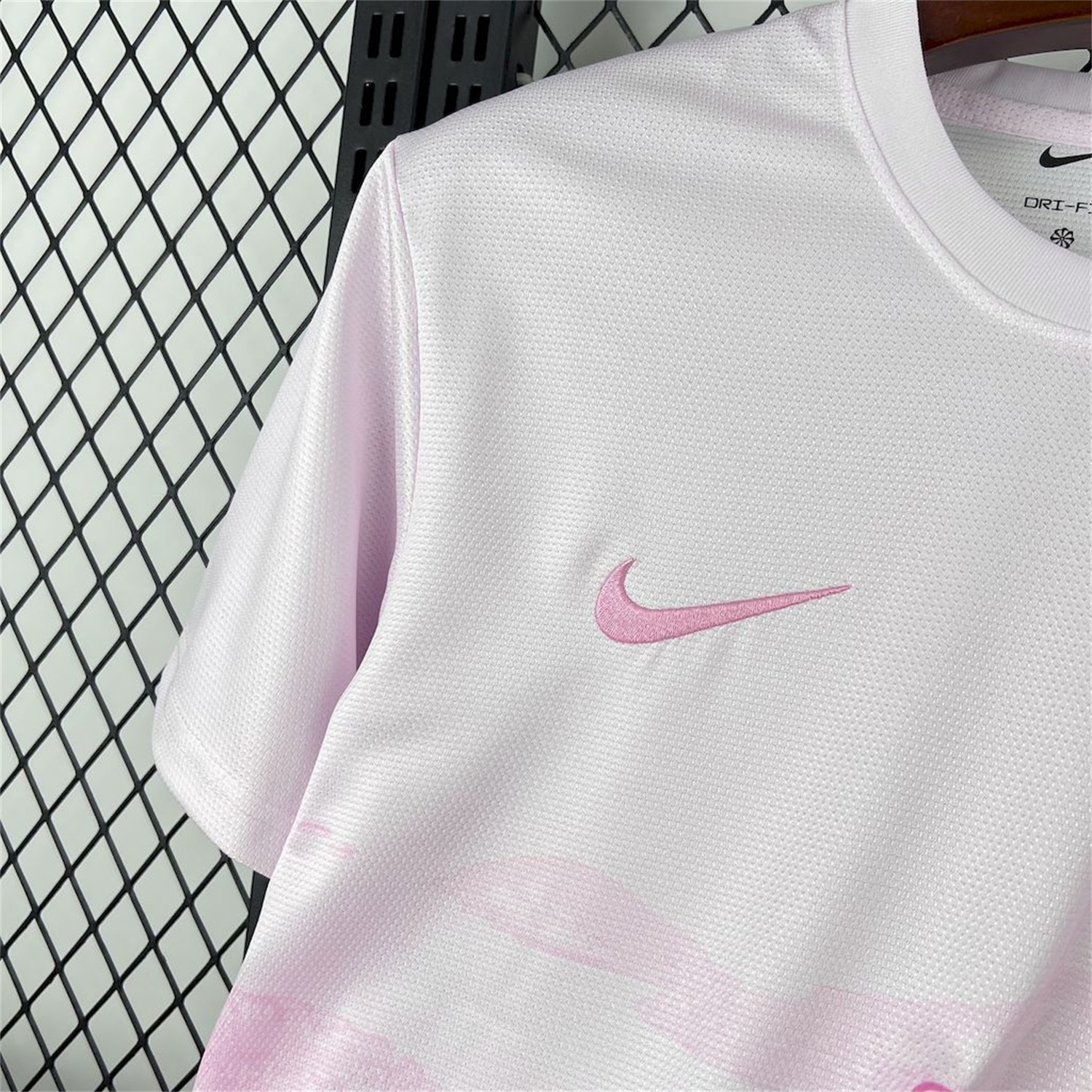 AlphaJersey-Brazil 25-26 Pink White Jesus Statue Special Jersey - Fans Version