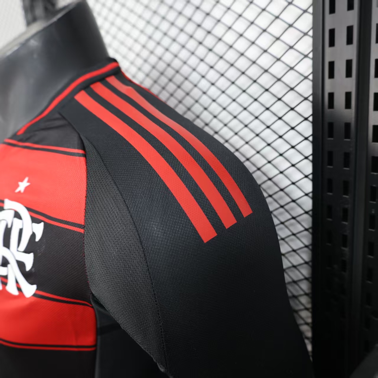 AlphaJersey-Flamengo 25-26 Home Long Sleeves Unsponsored Jersey - Player Version