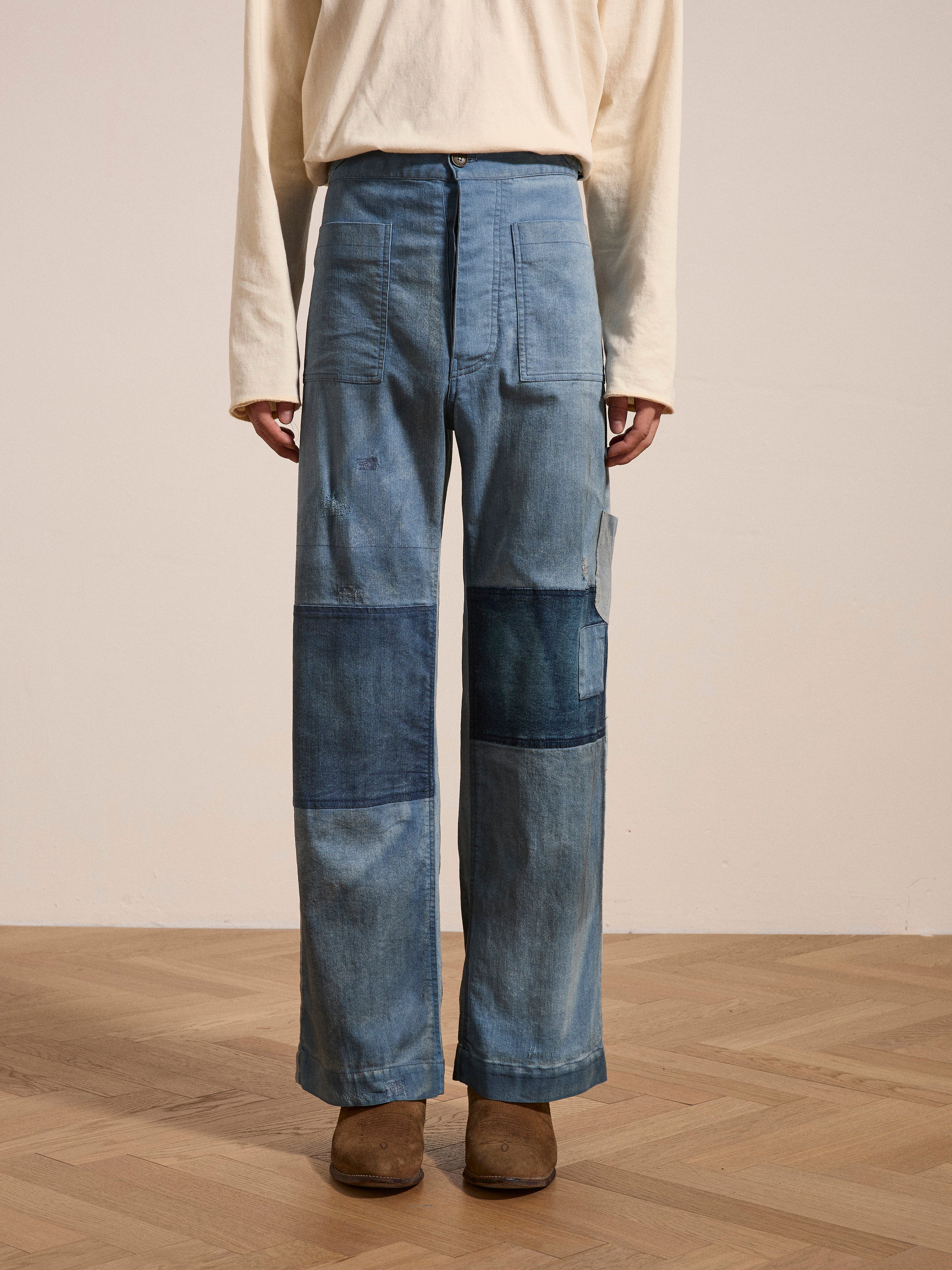 Multi Patch Painters Work Pants | Modern Menswear by yycbvcnbmmnbm