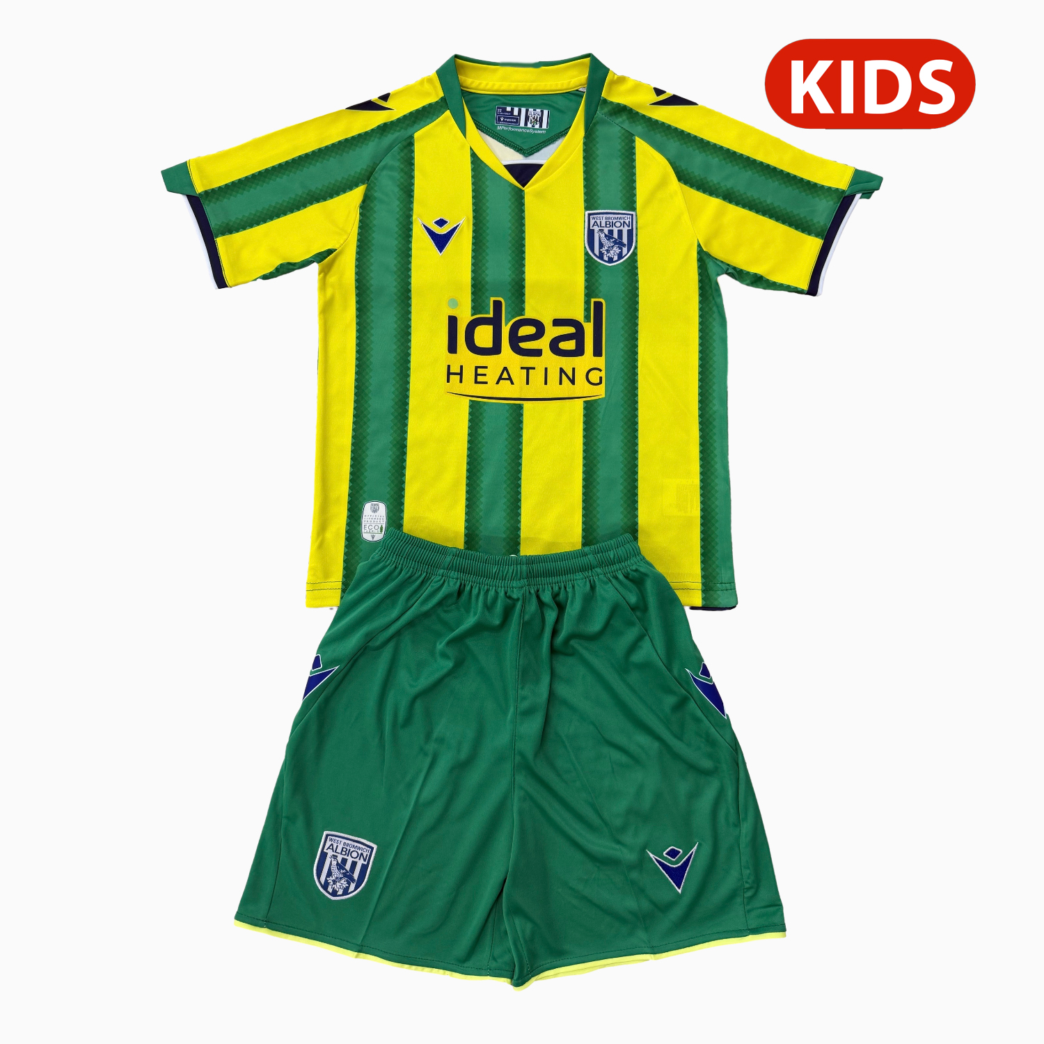 AlphaJersey-West Bromwich Albion 25-26 Away Kids Kit