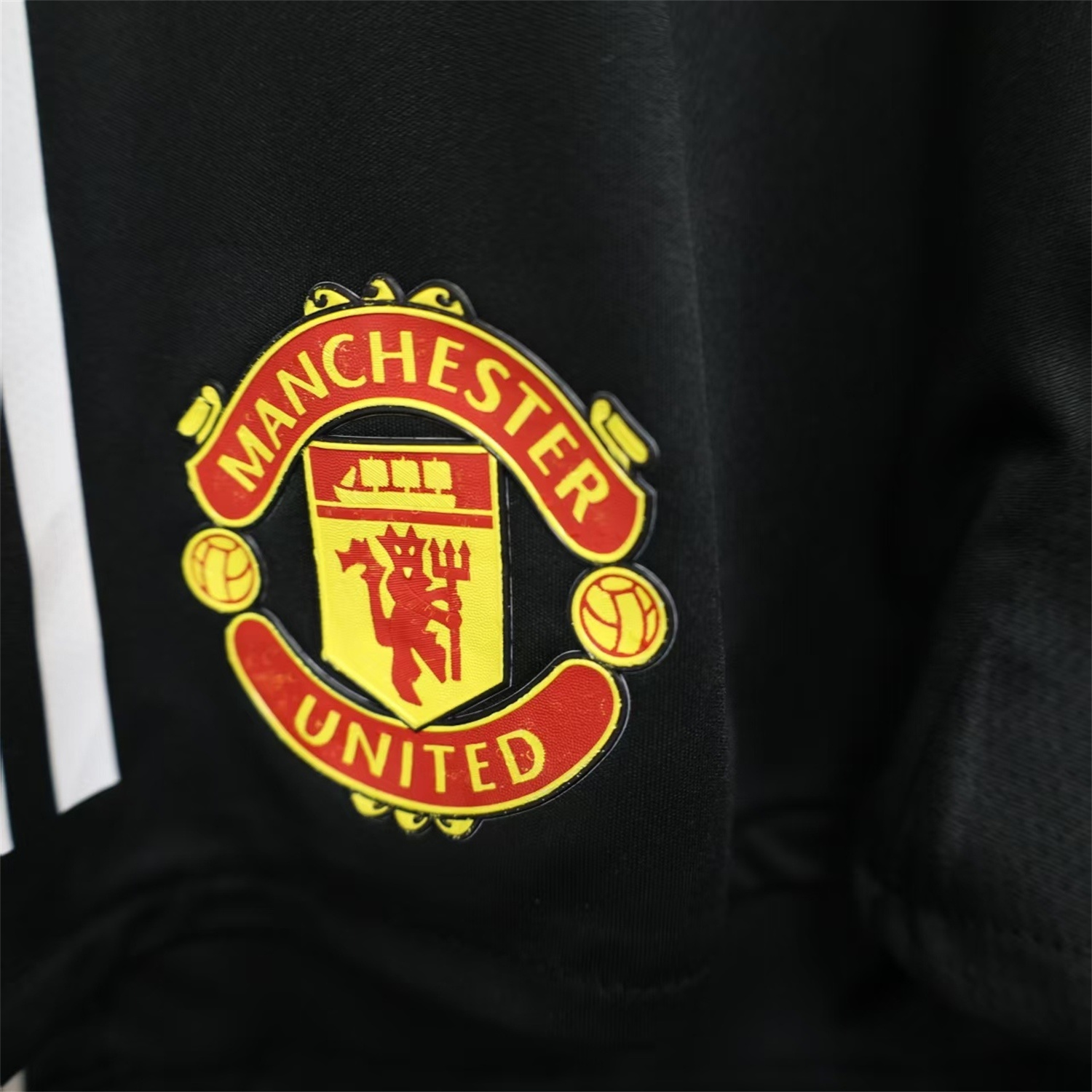 AlphaJersey-Manchester United 25-26 Home Black Shorts - Player Version