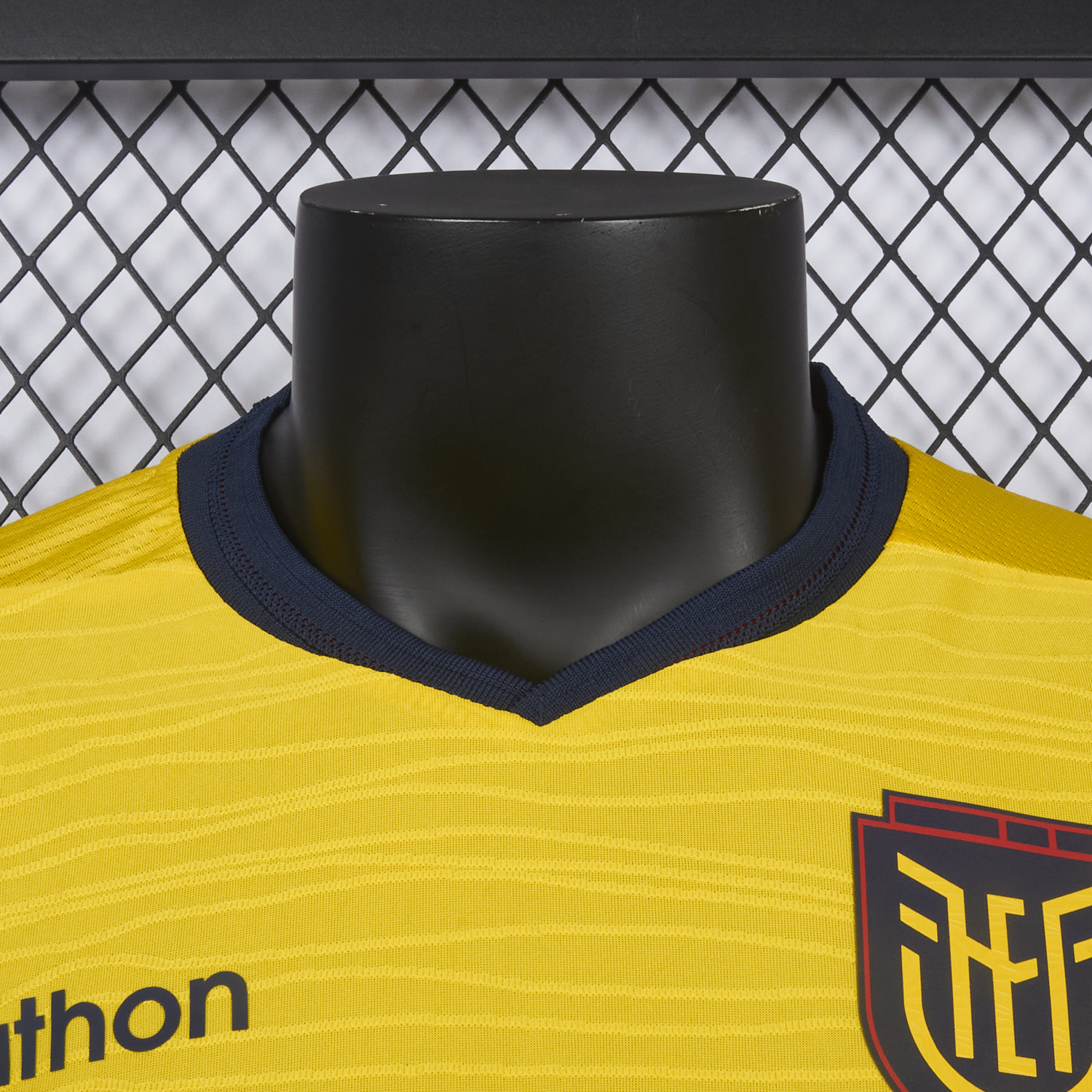 AlphaJersey-Ecuador 2026 Home Yellow Jersey - Player Version