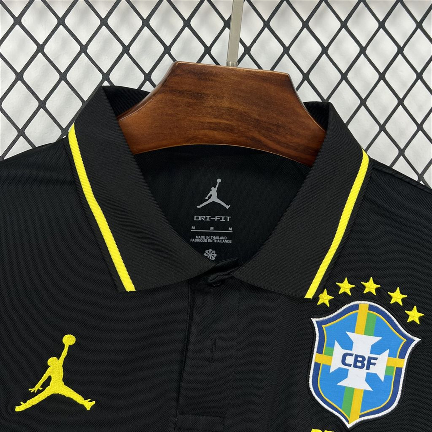 AlphaJersey-Brazil 2026 Black Special Edition Polo Jersey - Fans Version