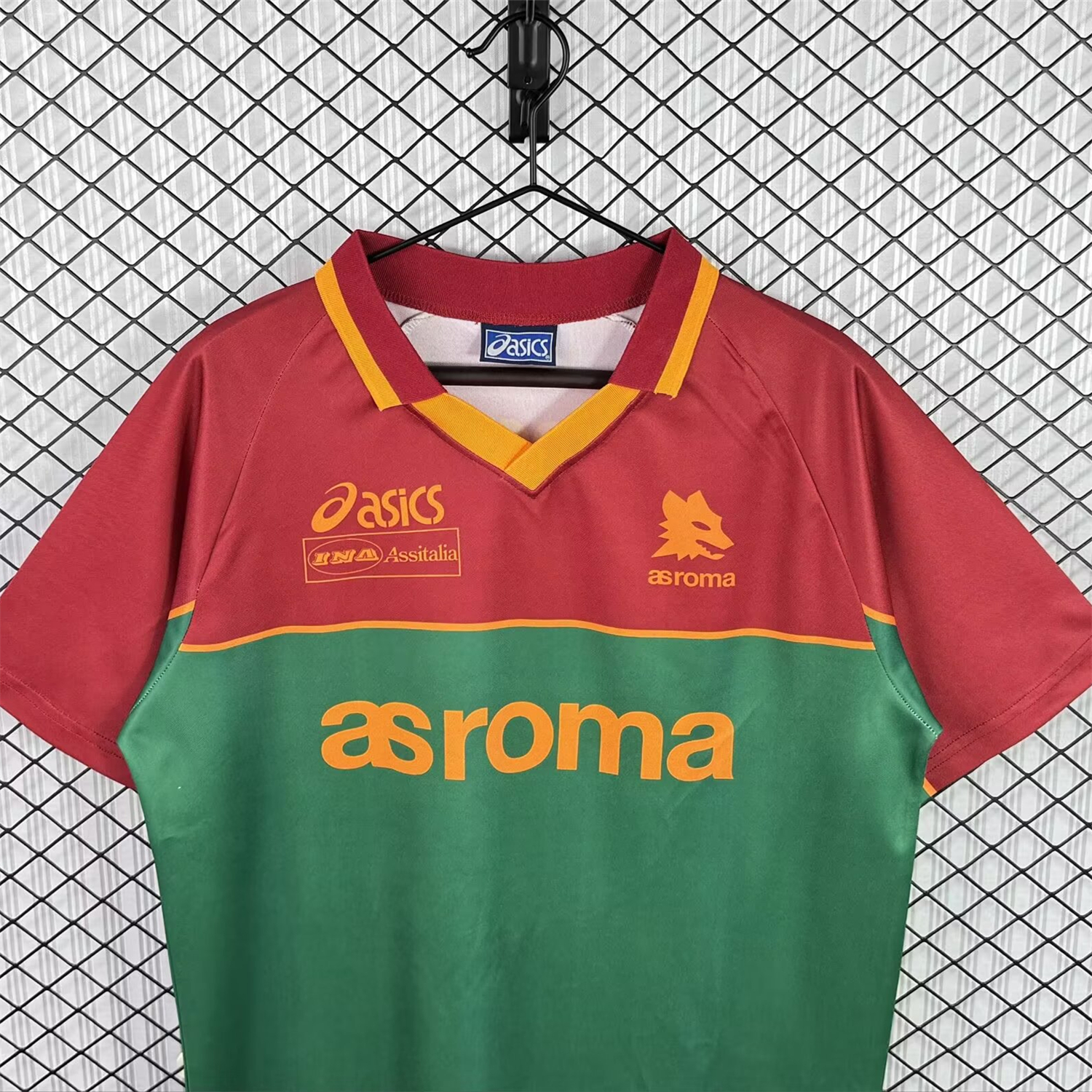 AlphaJersey-Retro Roma 1995-96 Pre-Match Training Jersey
