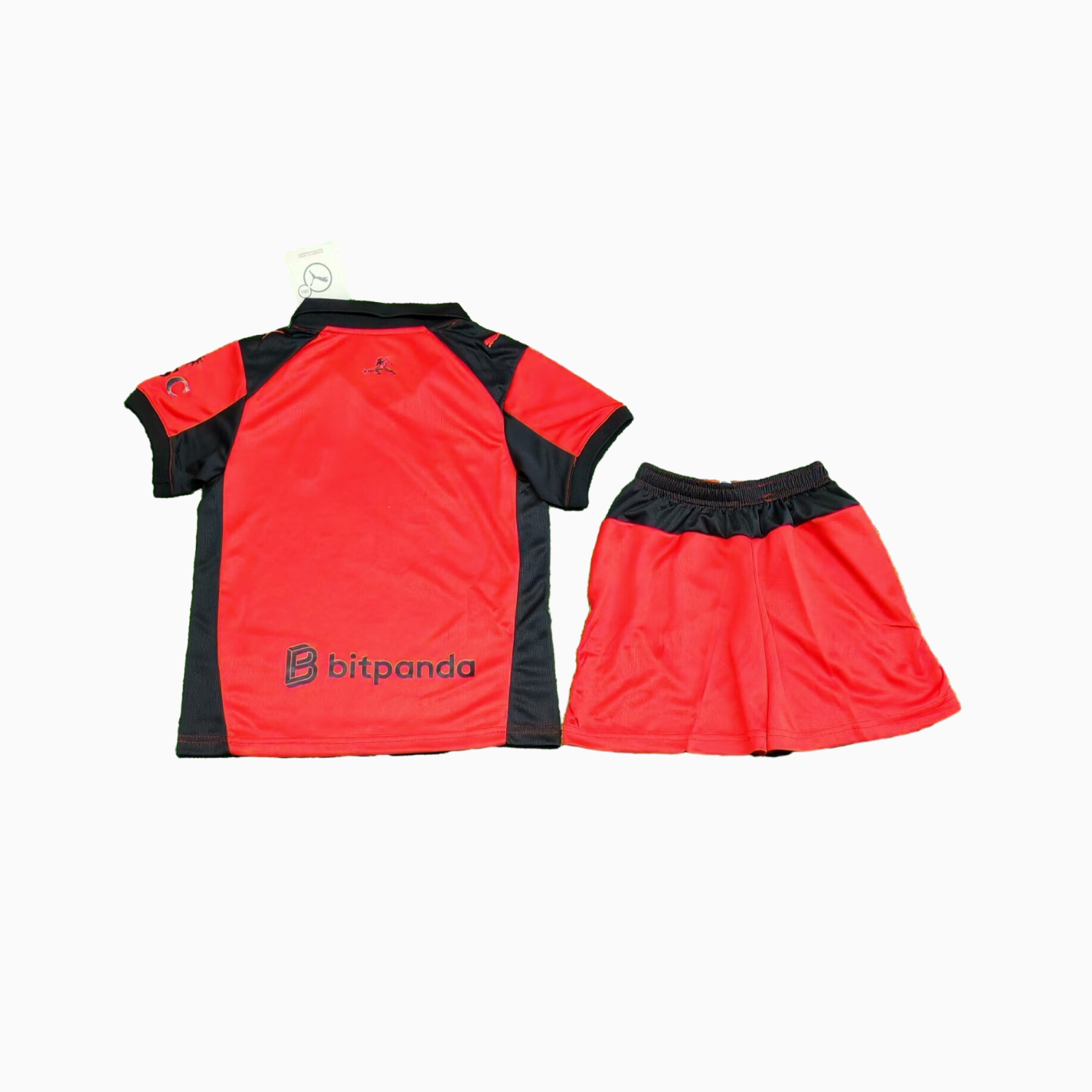 AlphaJersey-AC Milan 25-26 Fourth Red Kids Kit