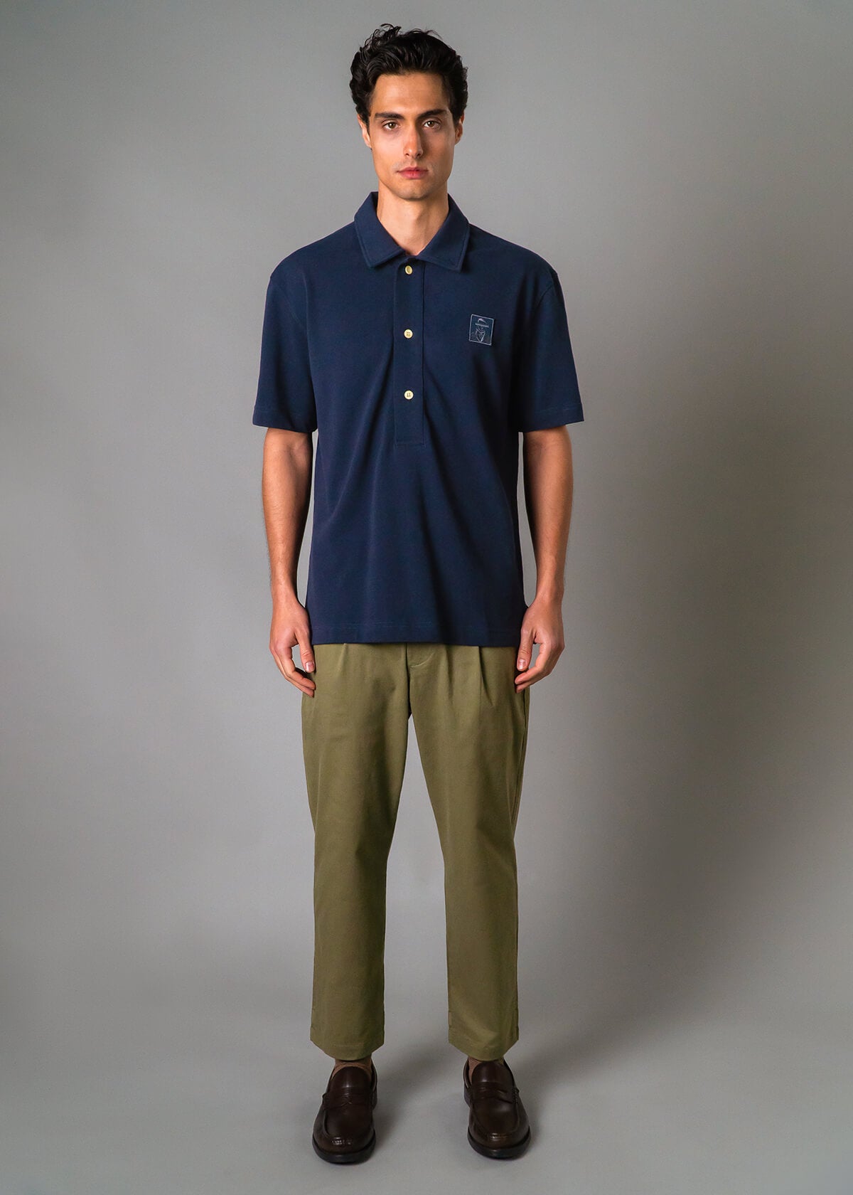 Pique Polo Midnight | Modern Menswear by yycbvcnbmmnbm