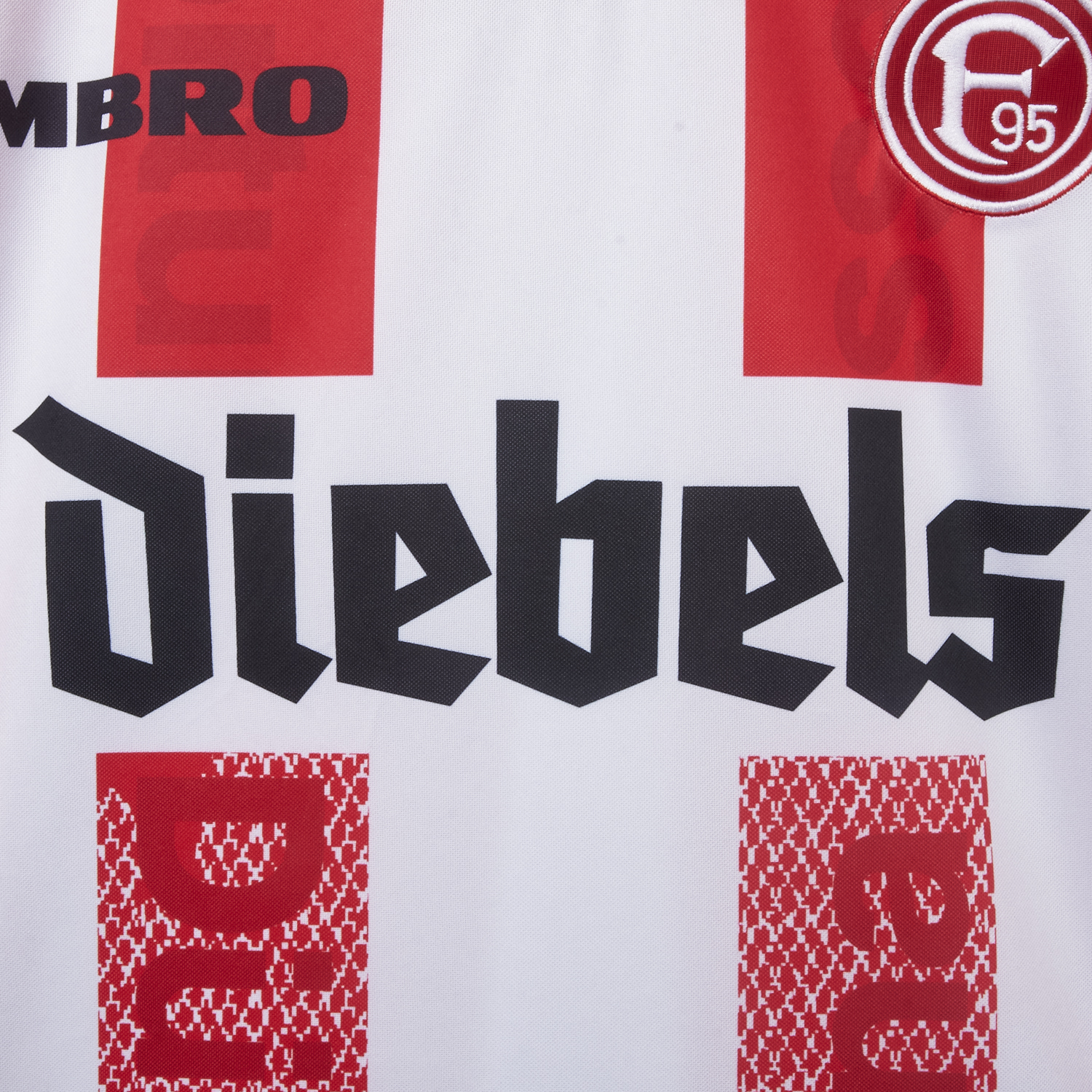 AlphaJersey-Retro Fortuna Düsseldorf 1996-98 Home Jersey