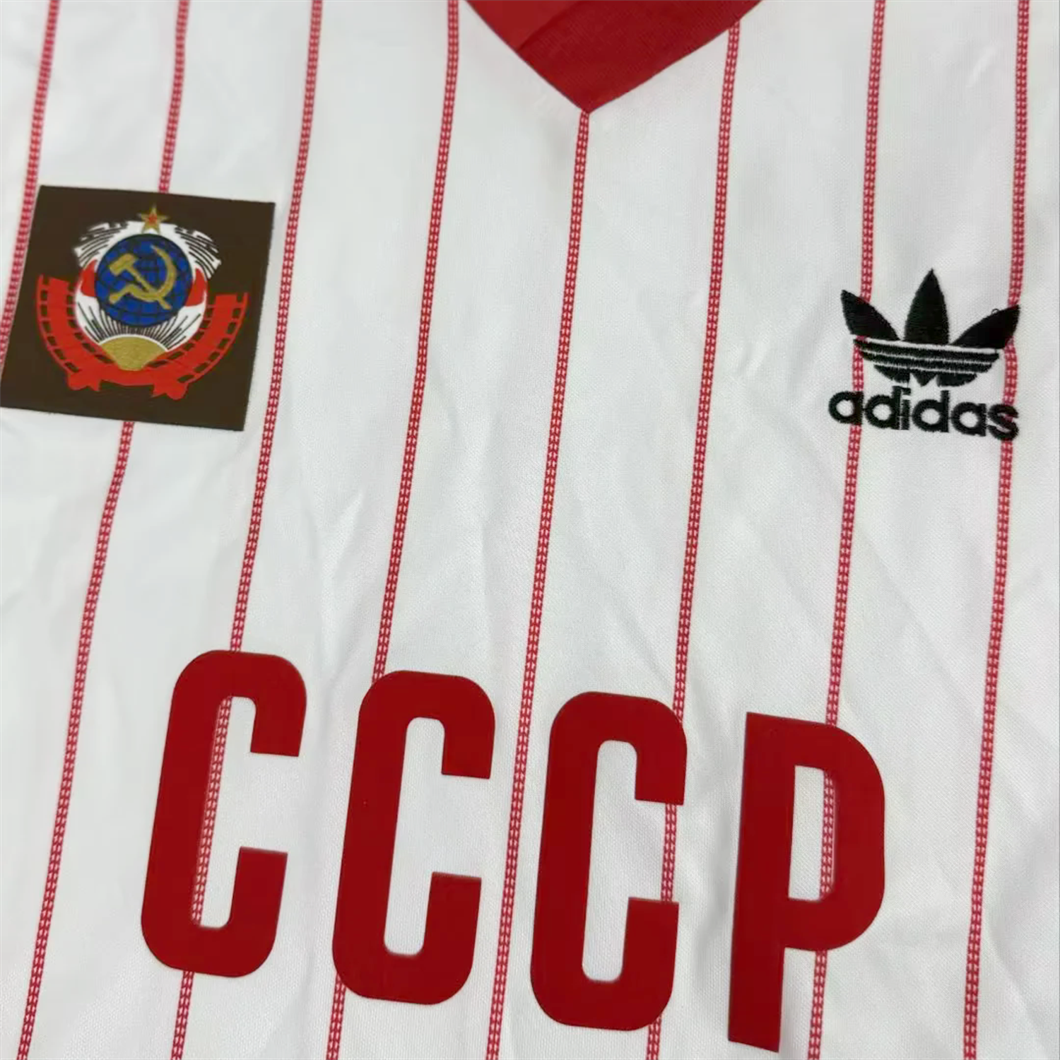 AlphaJersey-Retro Soviet Union 1982-83 Away White Jersey