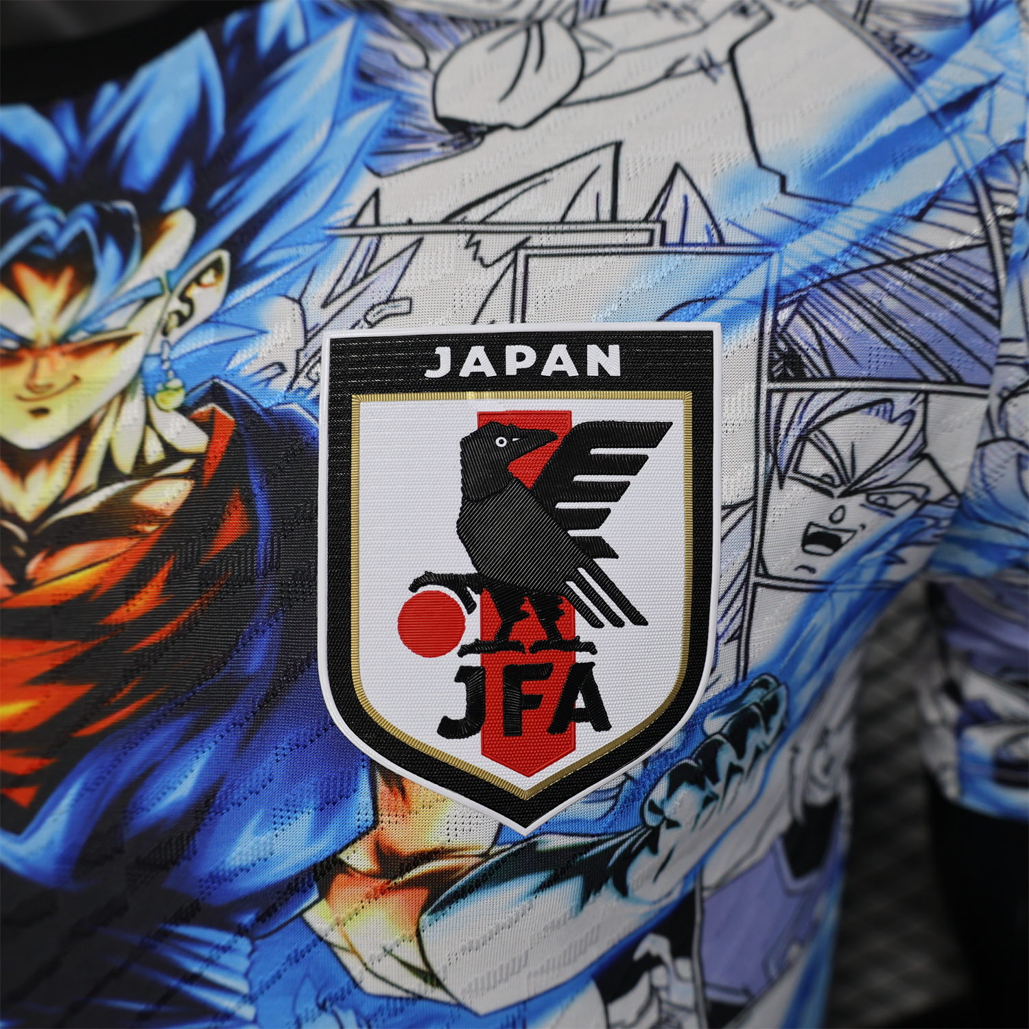 AlphaJersey-Japan 25-26 Blue Super Saiyan God Special Edition Jersey - Player Version