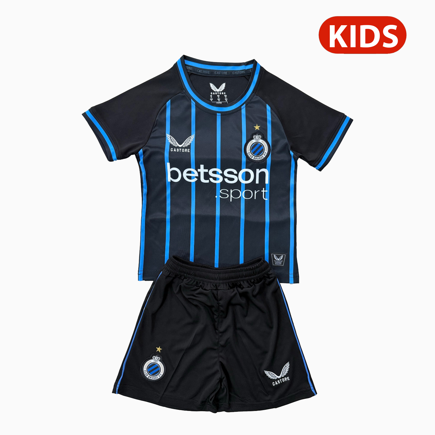 AlphaJersey-Club Brugge 25-26 Home Kids Kit
